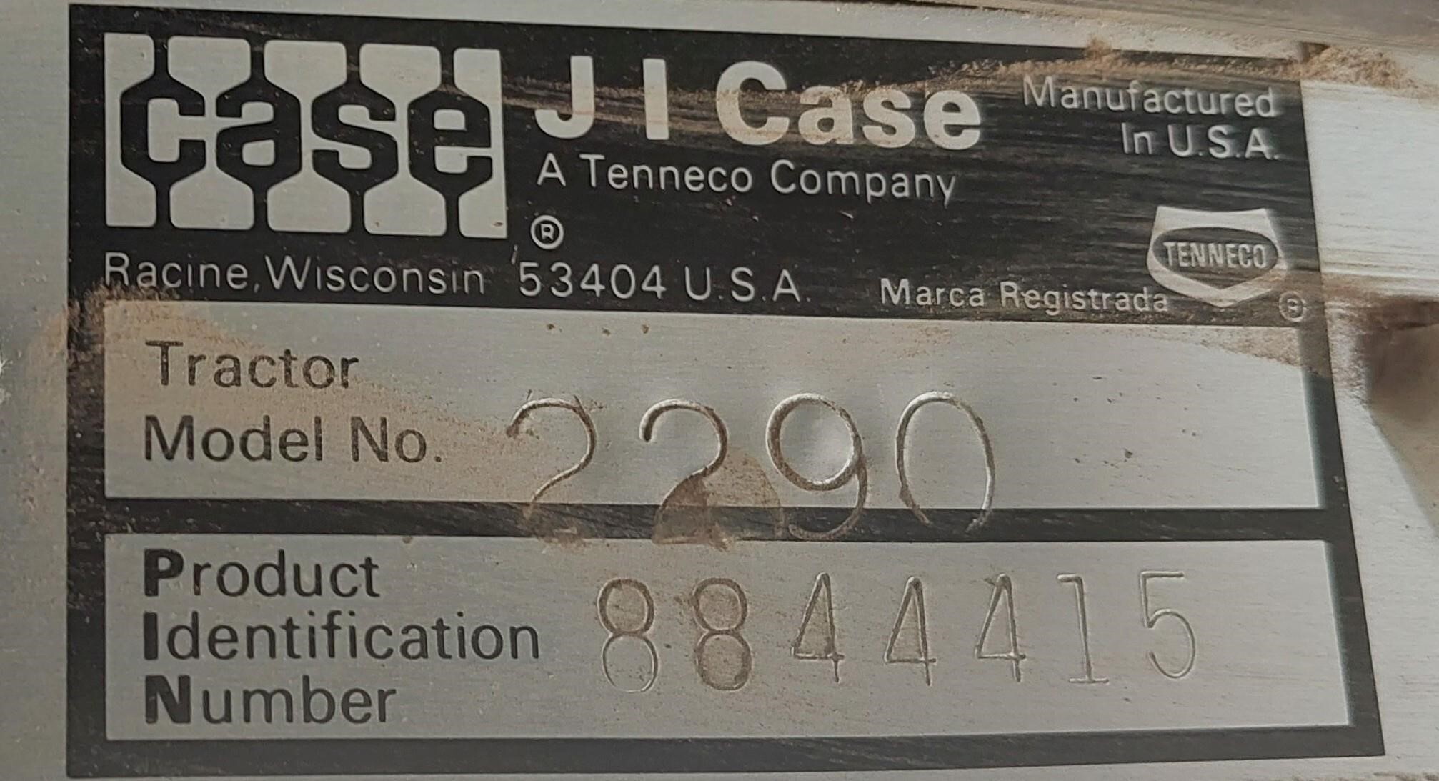 1979 J.I. Case 2290 Tractor