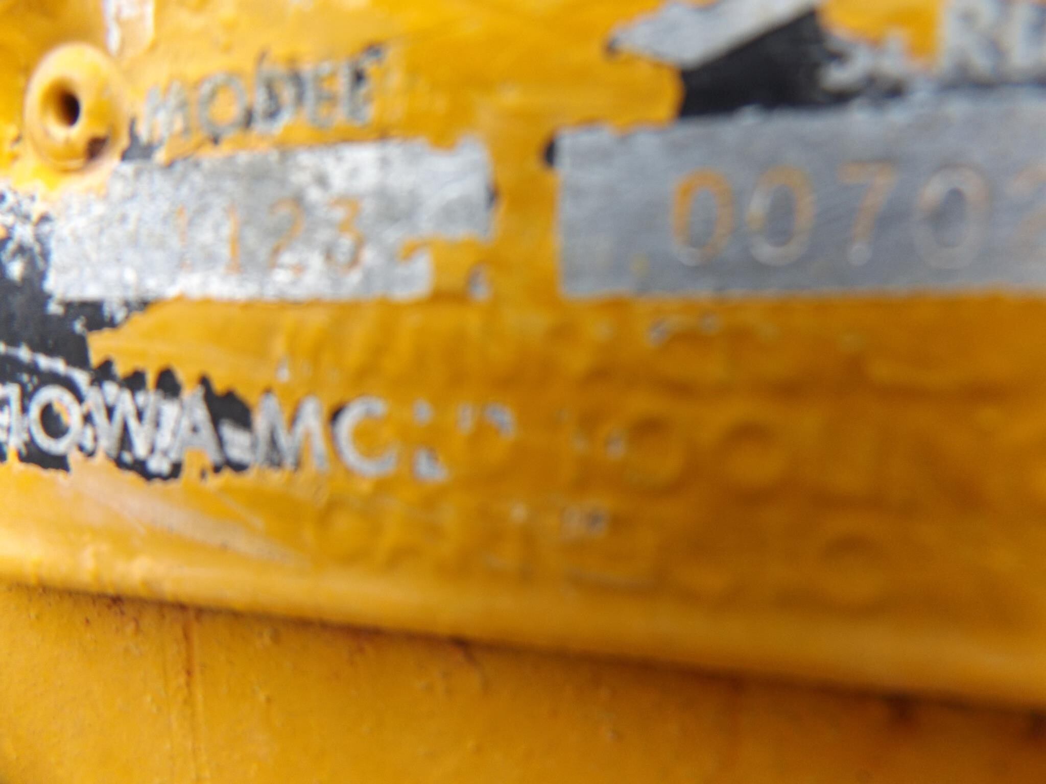 2007 IMT 1123 Crane