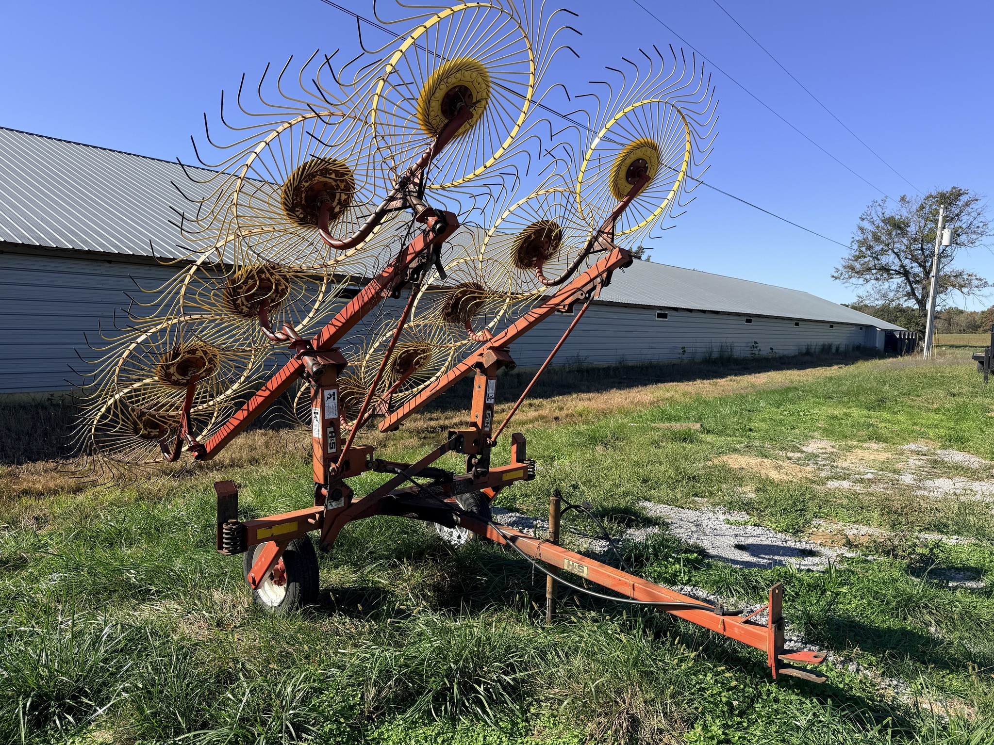 H & S V10 Rake - $2,995 | Machinery Pete