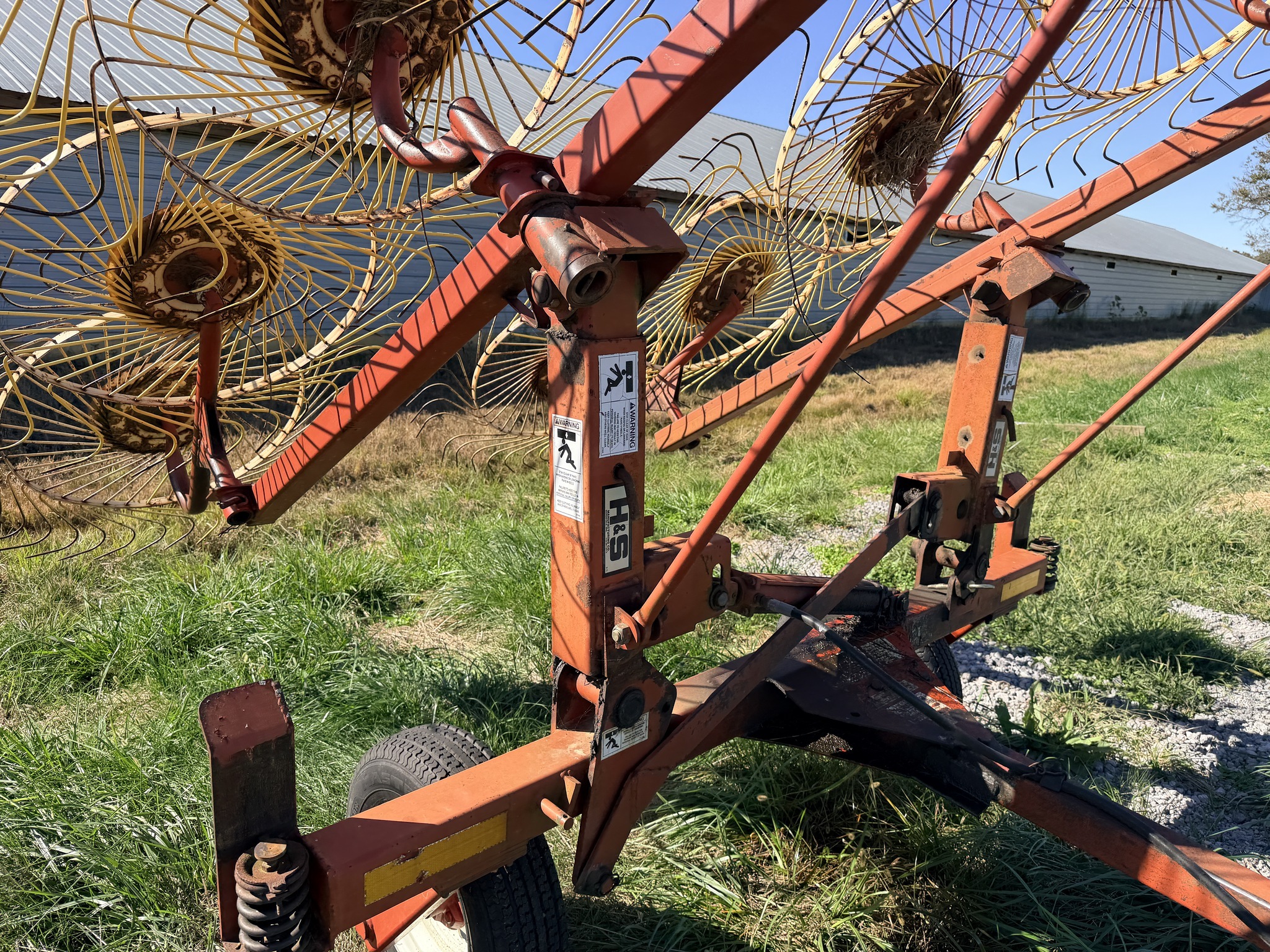 H & S V10 Rake - $2,995 | Machinery Pete