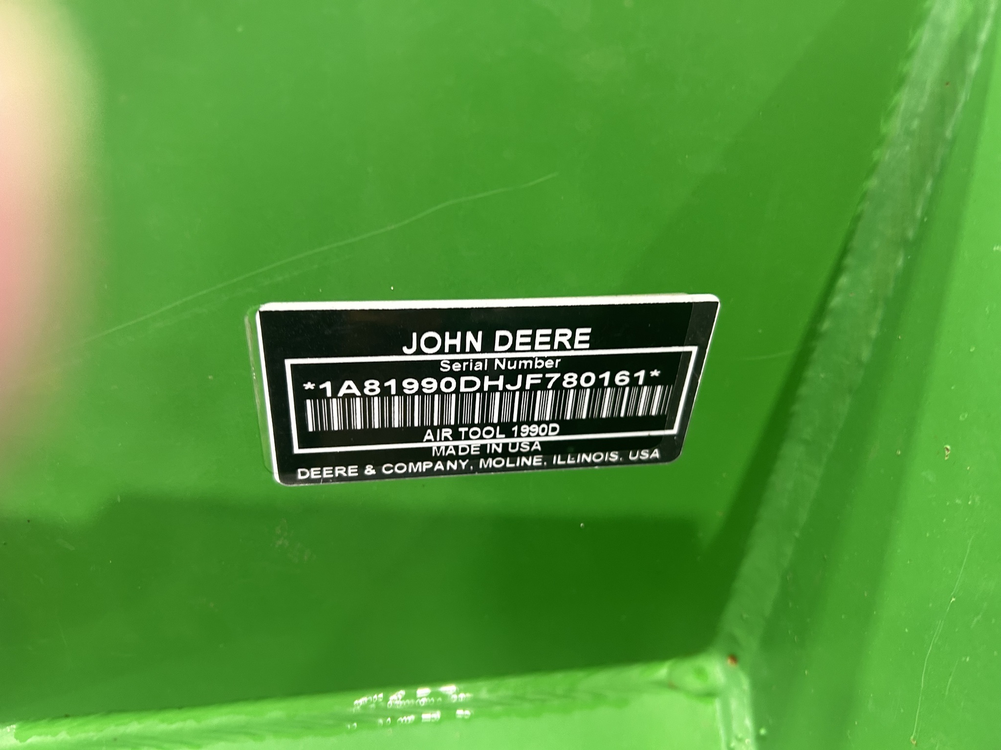 2019 John Deere 1990 Air Seeder