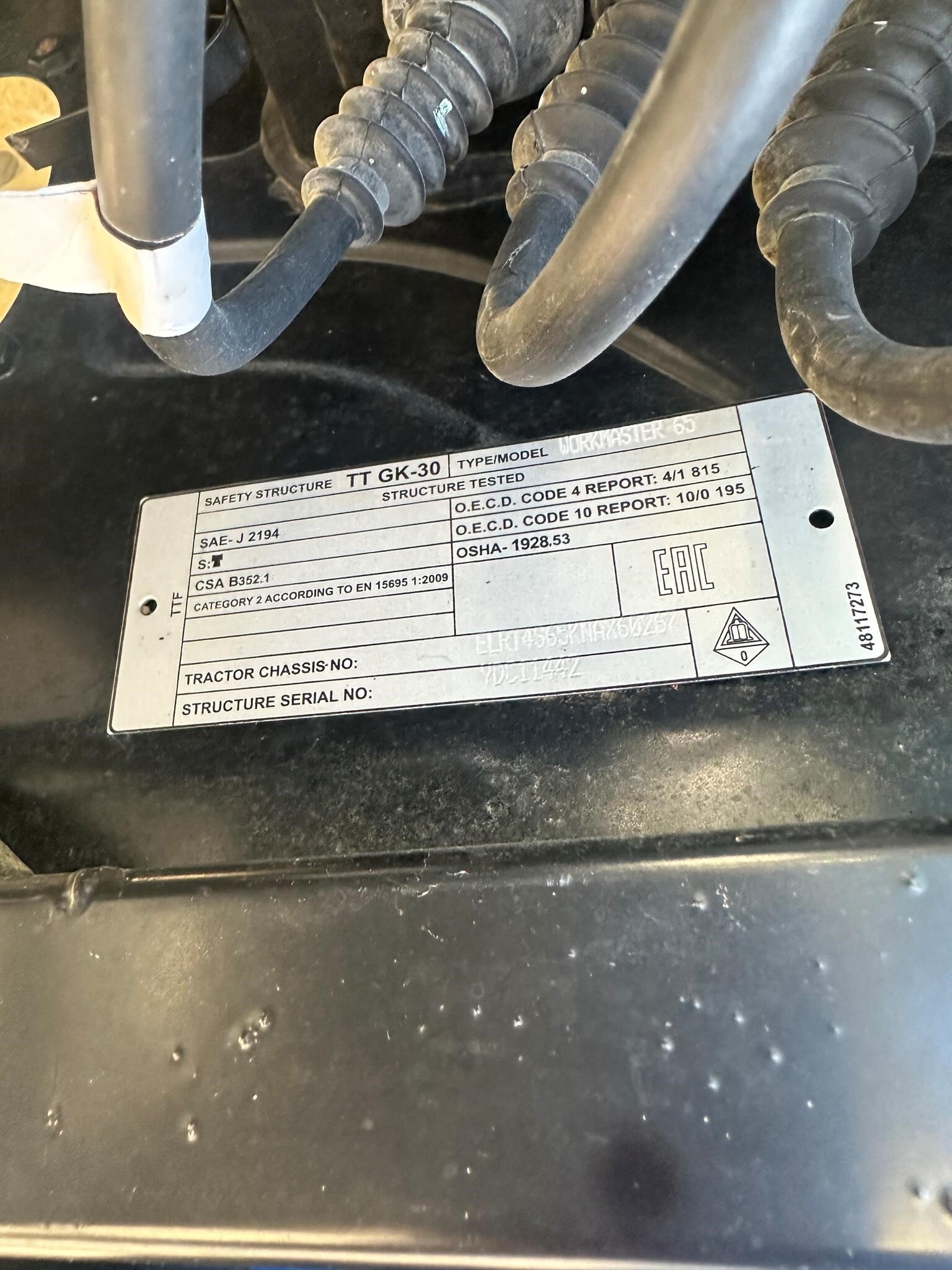 2023 New Holland Workmaster 65 Tractor