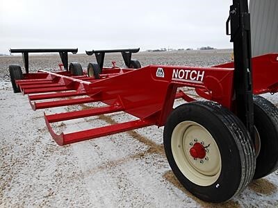  Notch 10BT Bale Wagons and Trailer