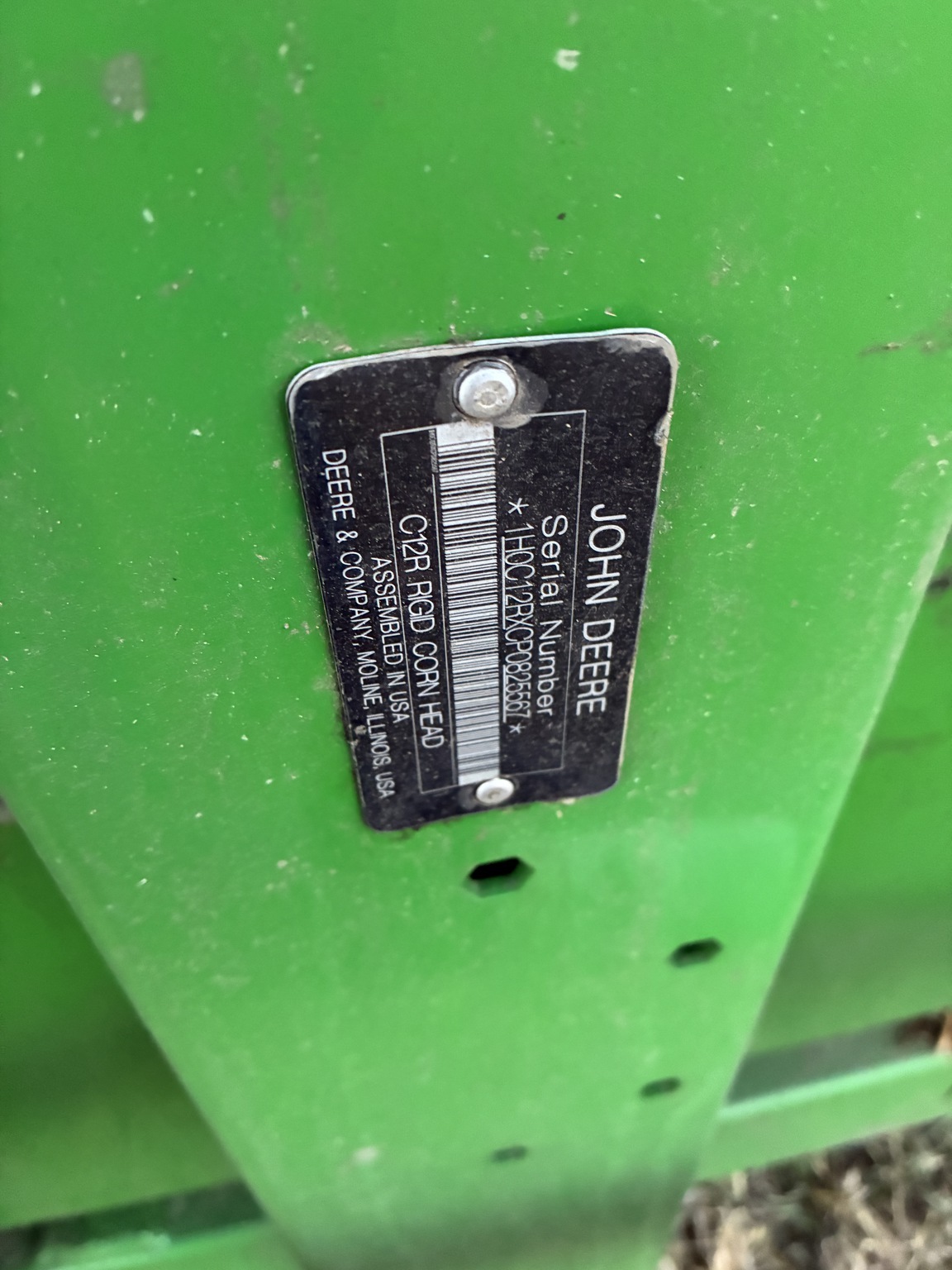 2023 John Deere C12R Corn Head
