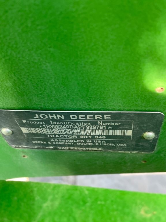 2024 John Deere 8RT 340 Tractor