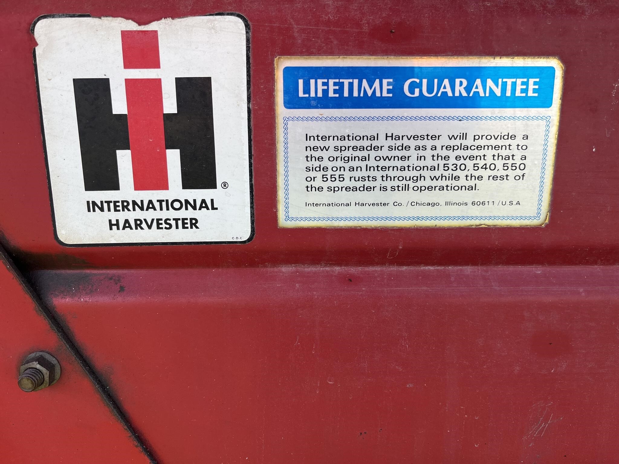  International 530 Manure Spreader