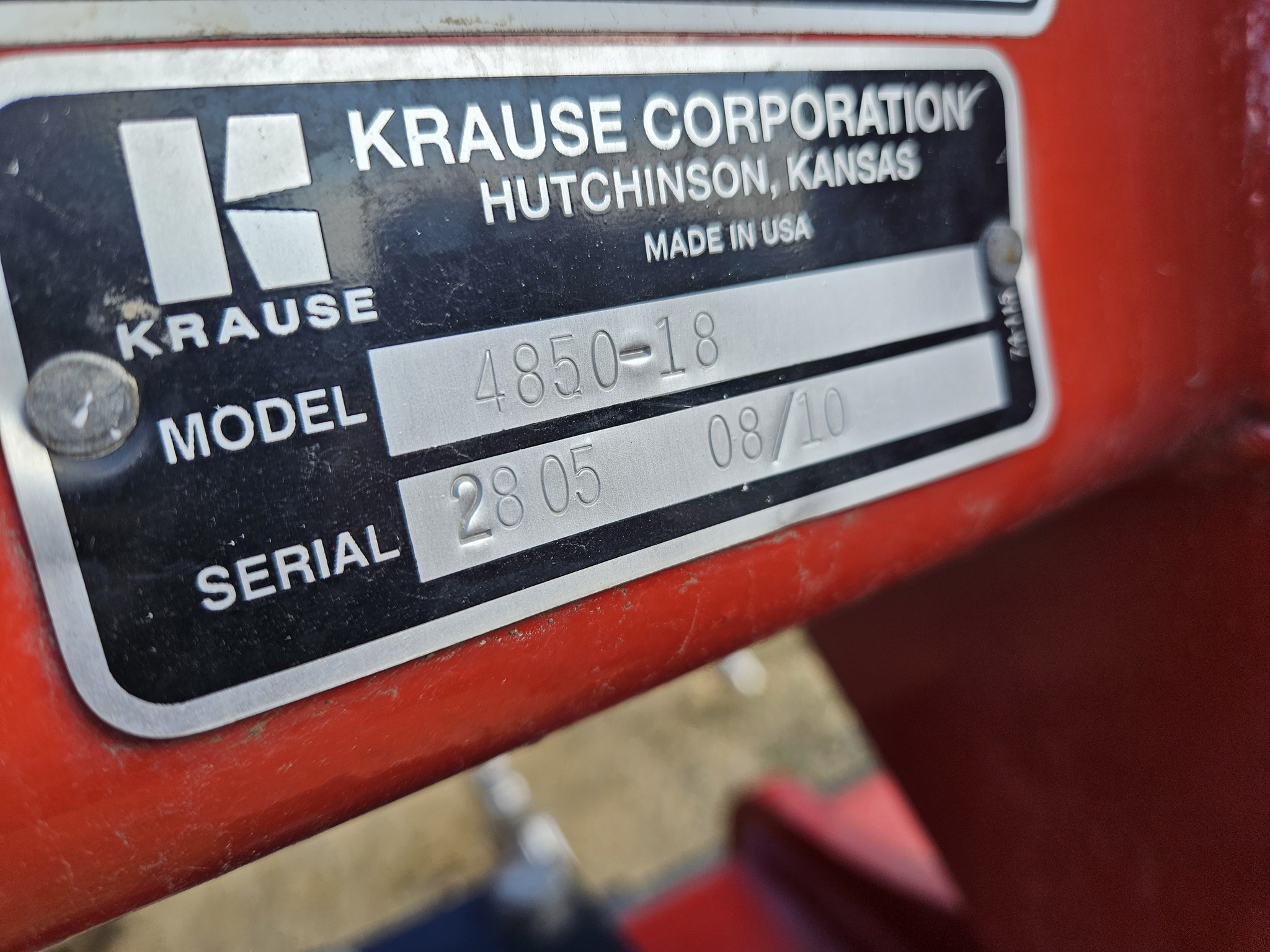 2010 Krause Dominator 4850 Disk Chisel