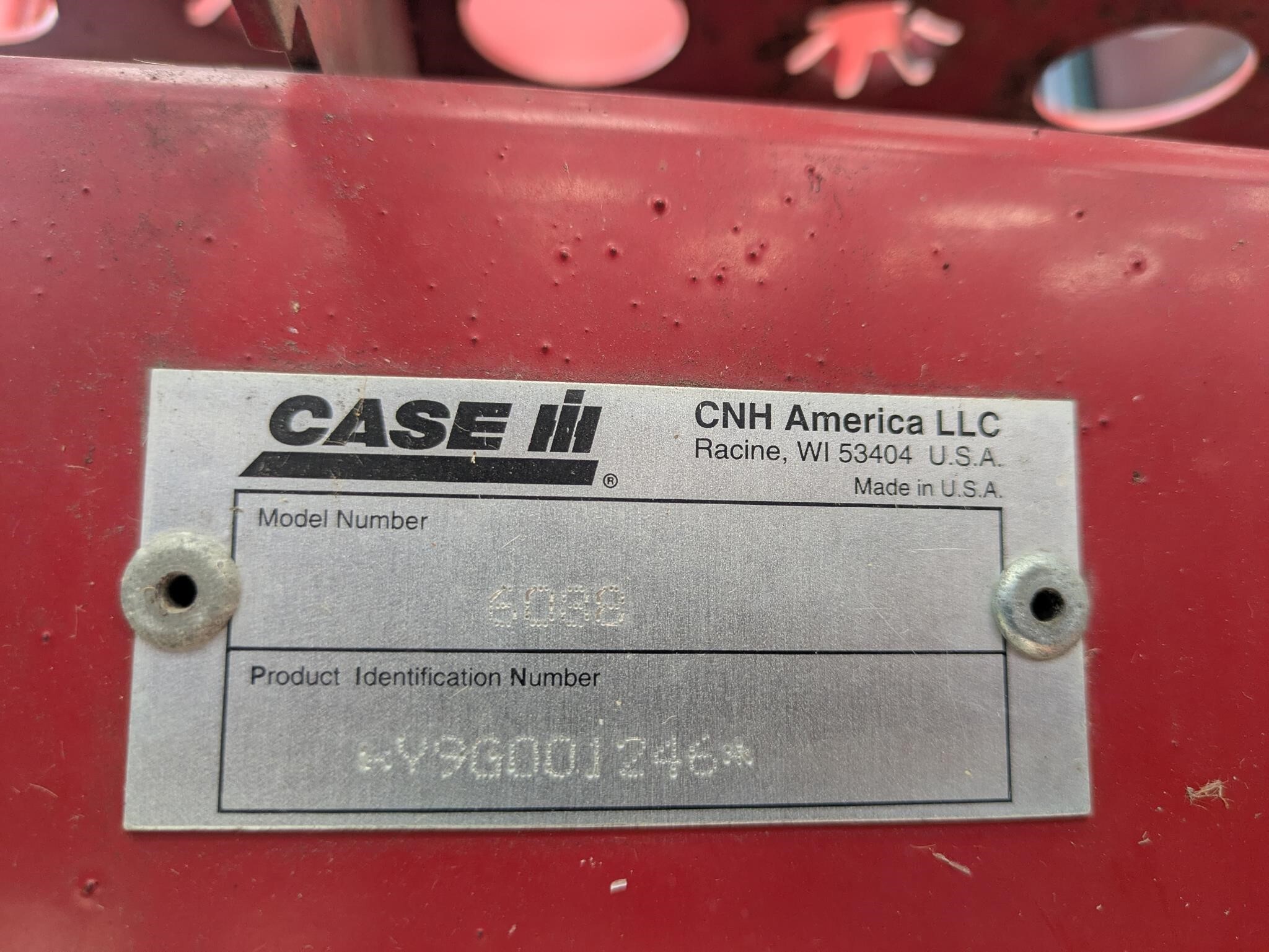 2009 Case IH 6088 Combine