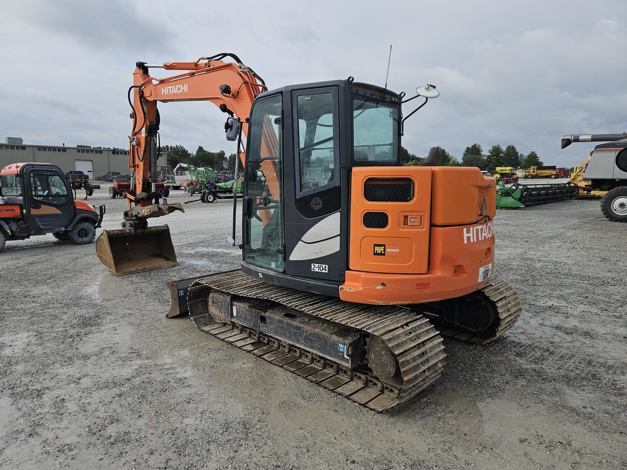 2018 Hitachi ZX85USB-5 Excavator