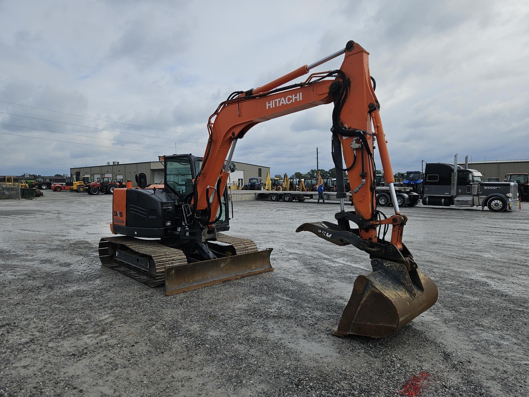 2018 Hitachi ZX85USB-5 Excavator