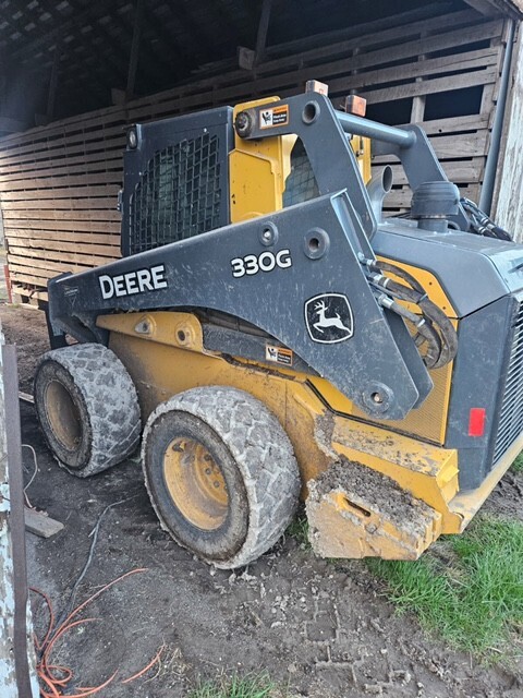 2018 Deere 330G Skid Steer
