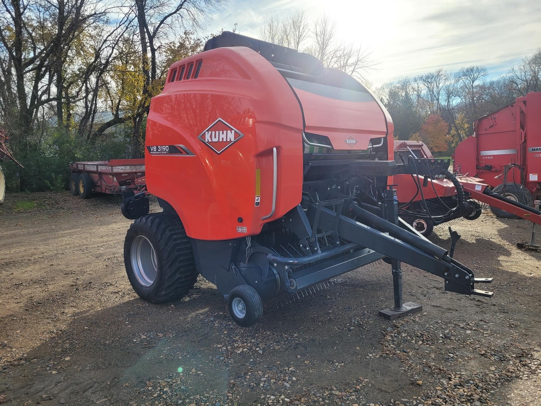 2019 Kuhn VB3190 Round Baler