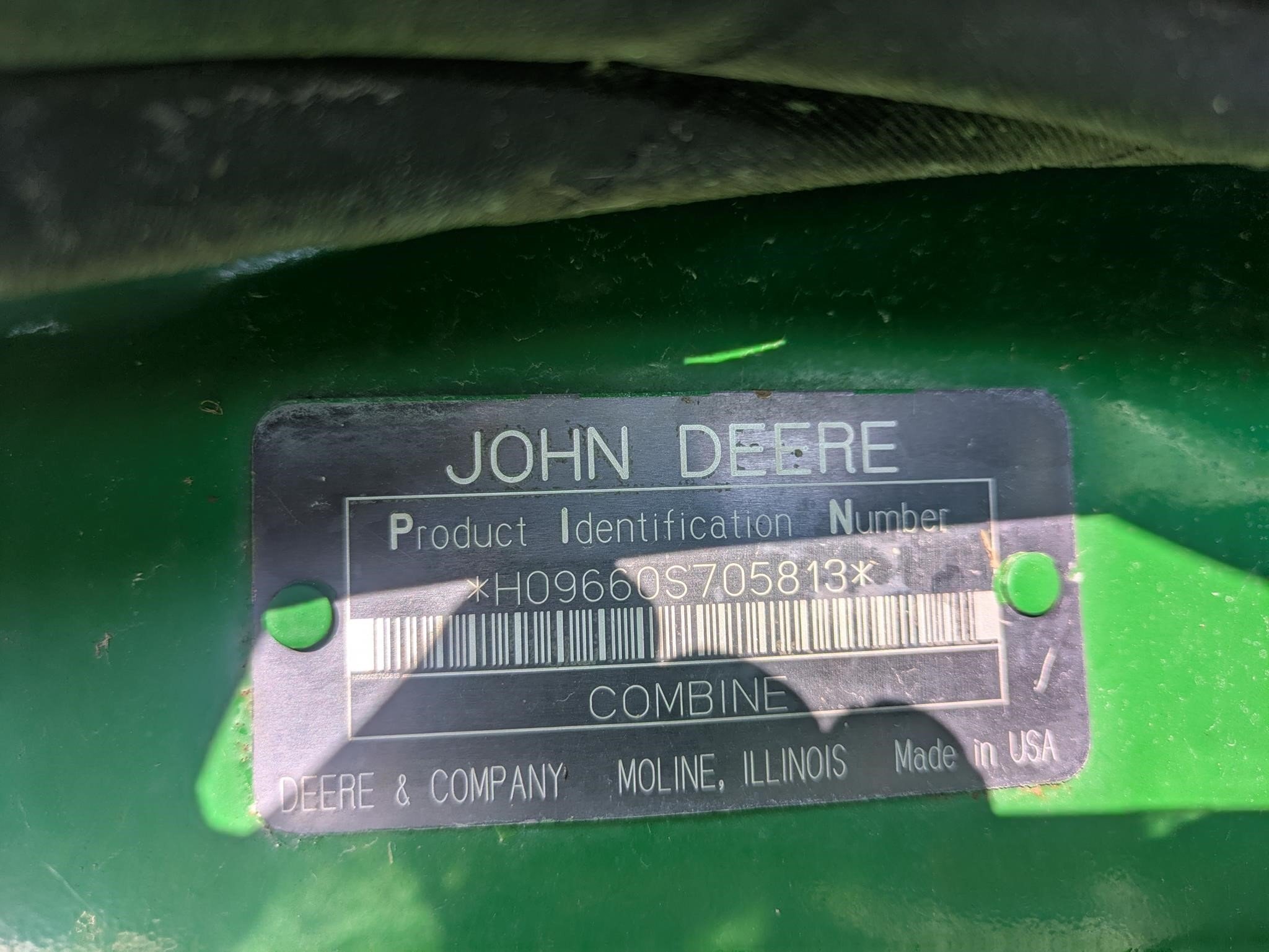 2004 John Deere 9660 STS Combine