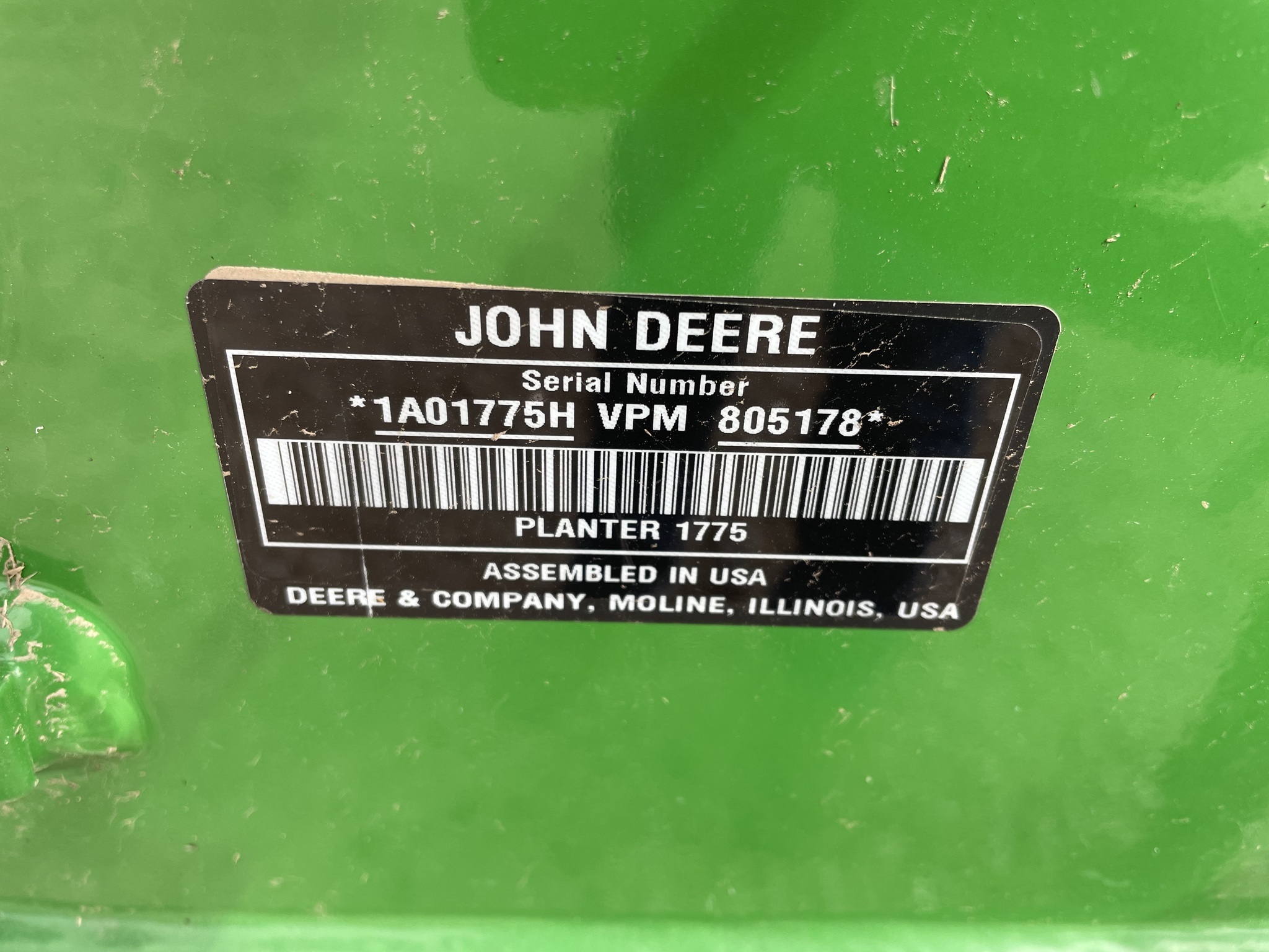 2024 John Deere 1775NT Planter