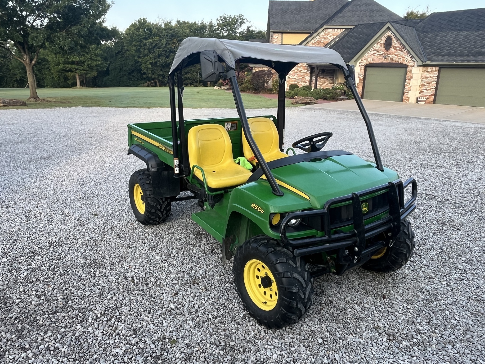 2008 John Deere Gator XUV 850D ATVs and Utility Vehicle