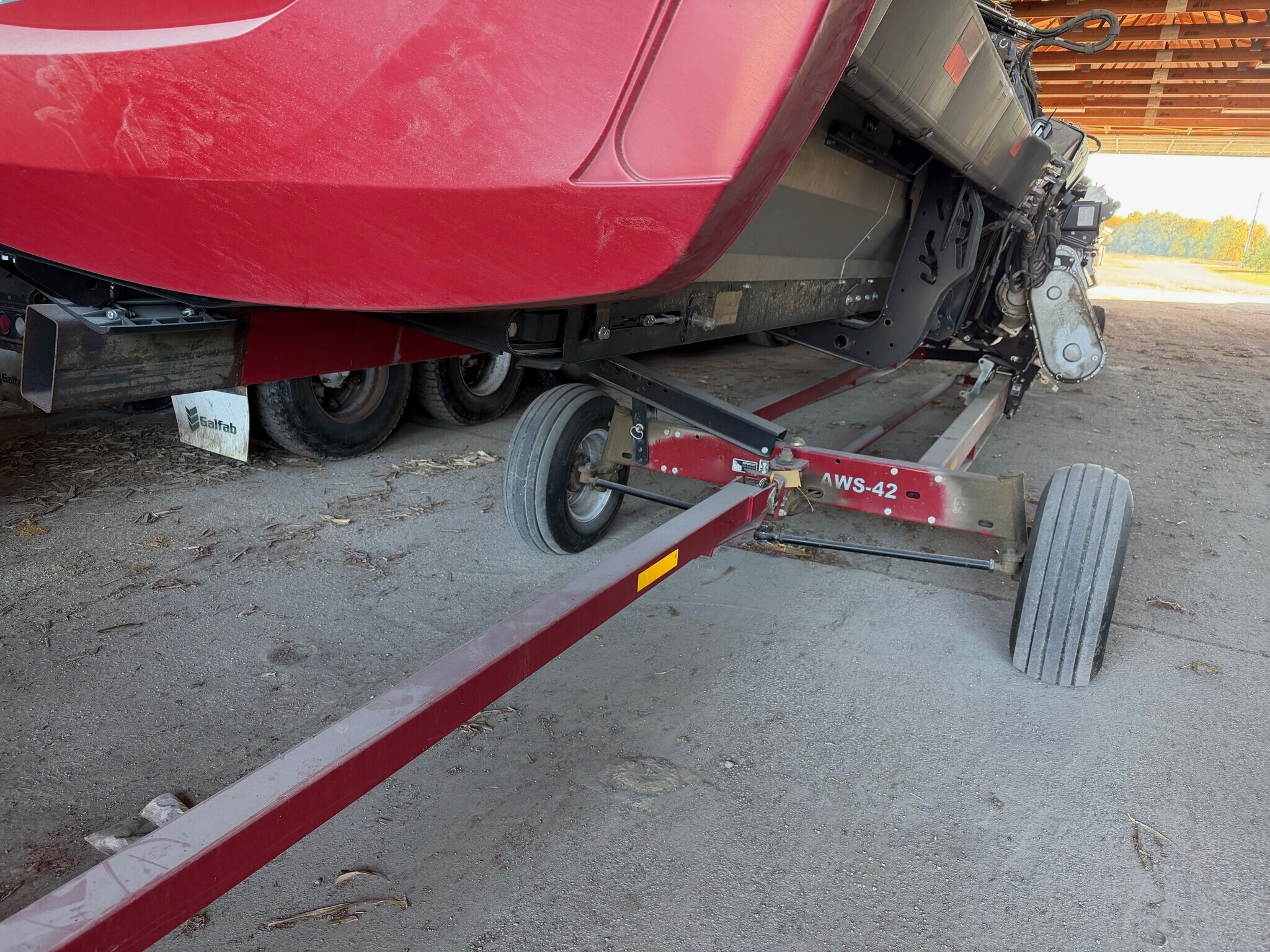 2014 Unverferth AWS42 Header Trailer