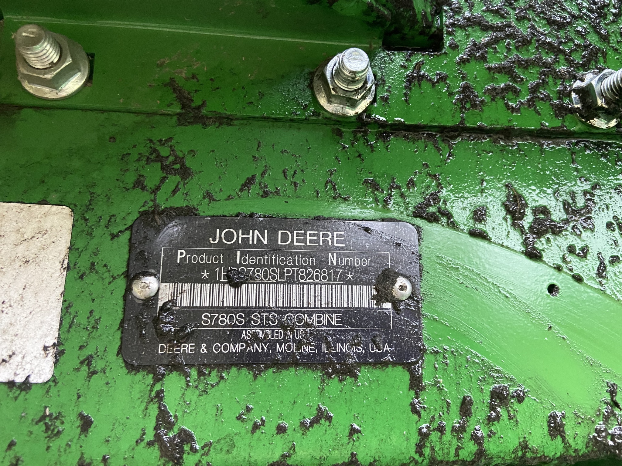 2023 John Deere S780 Combine