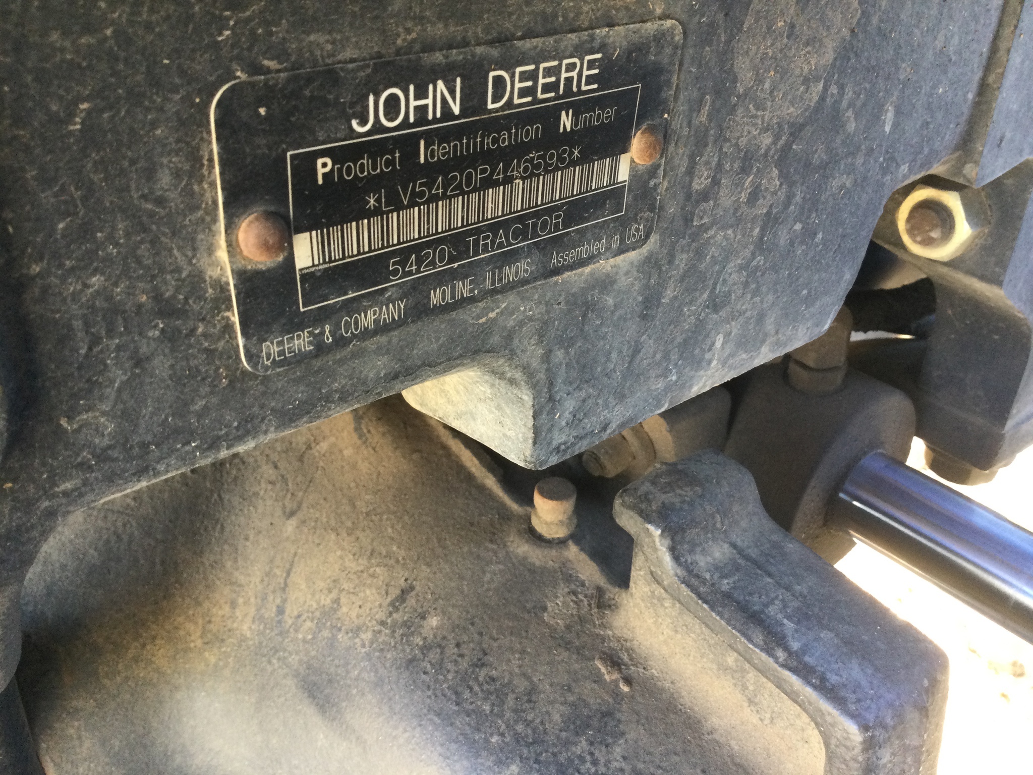 2004 John Deere 5420 Tractor