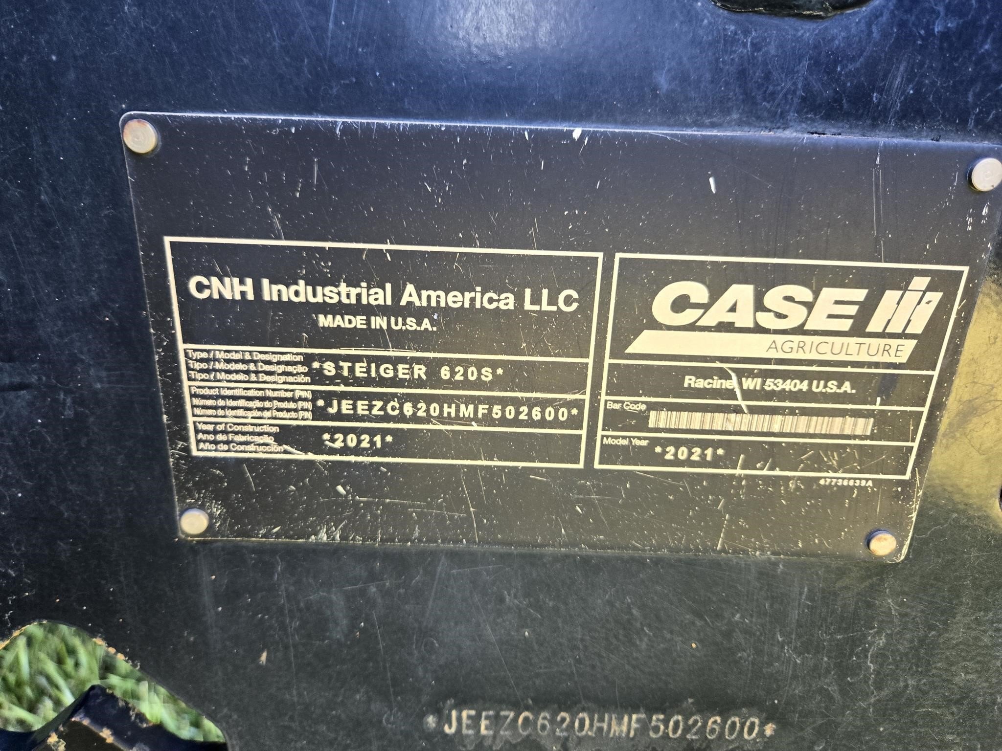 2022 Case IH STEIGER 620 AFS CONNECT Tractor