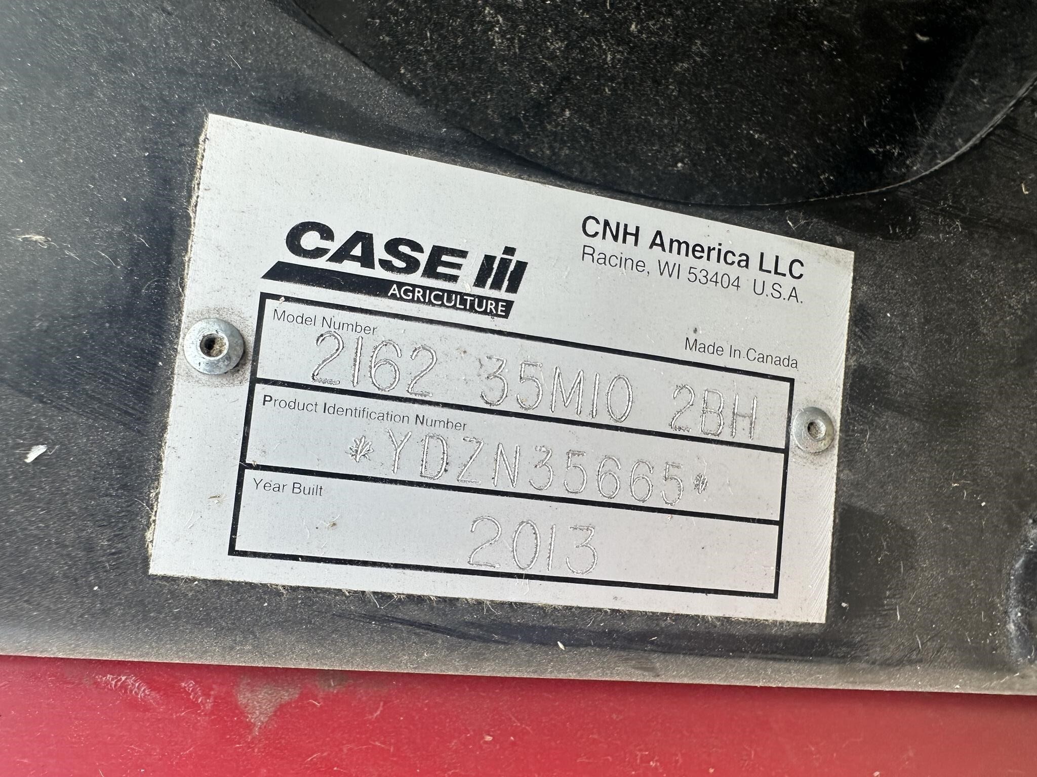 2013 Case IH 2162 Platform