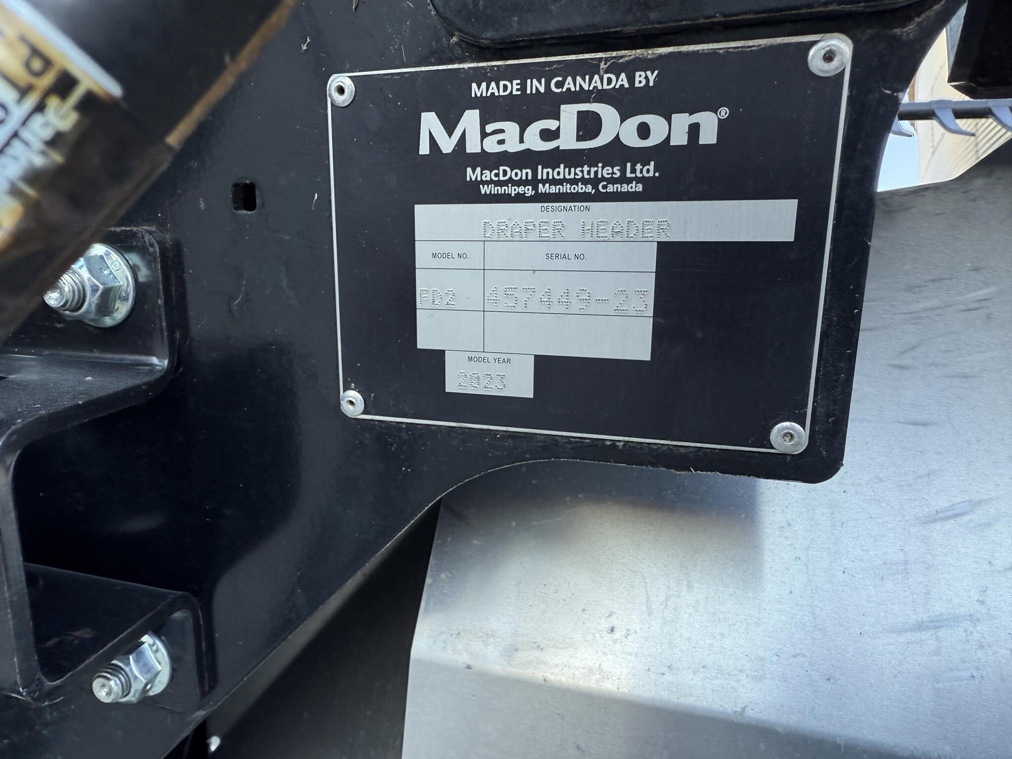 2023 MacDon FD240 Platform