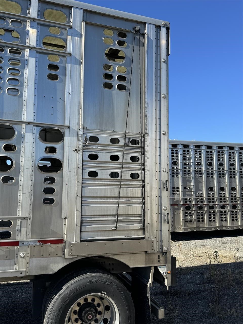 2021 Wilson PSADL-400P Livestock Trailer