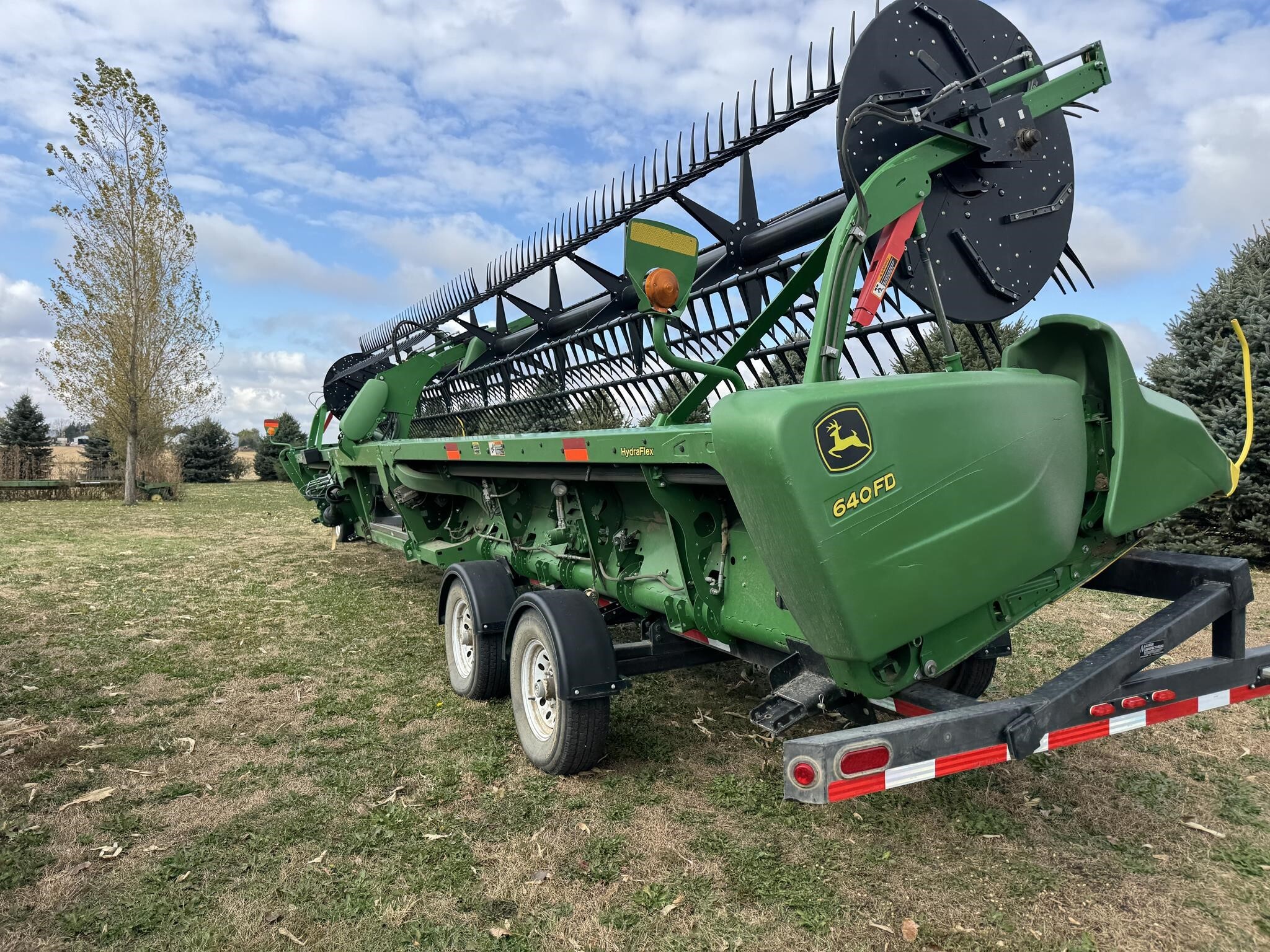 2017 John Deere 640FD Platform