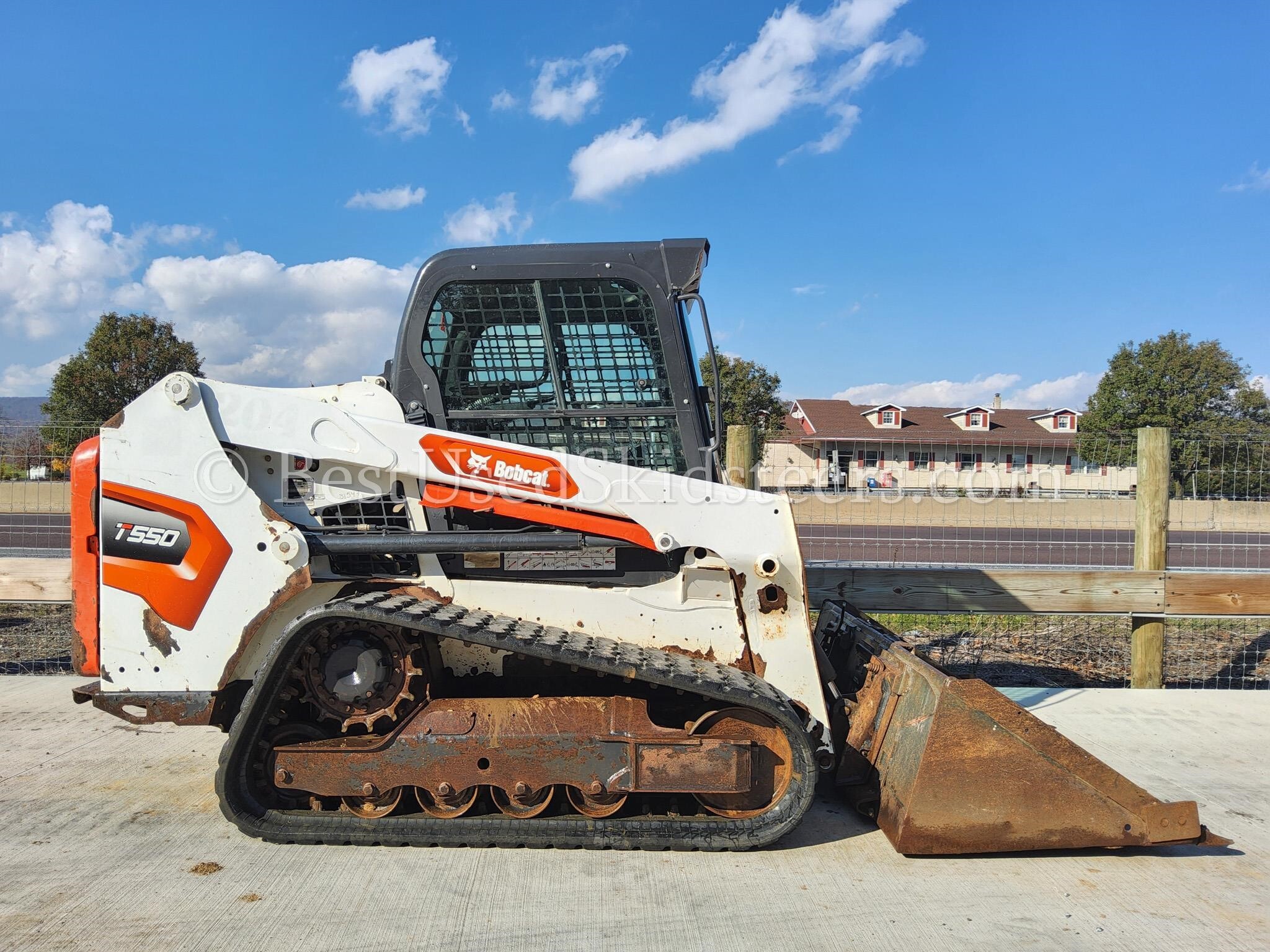 2021 Bobcat T550 Skid Steer