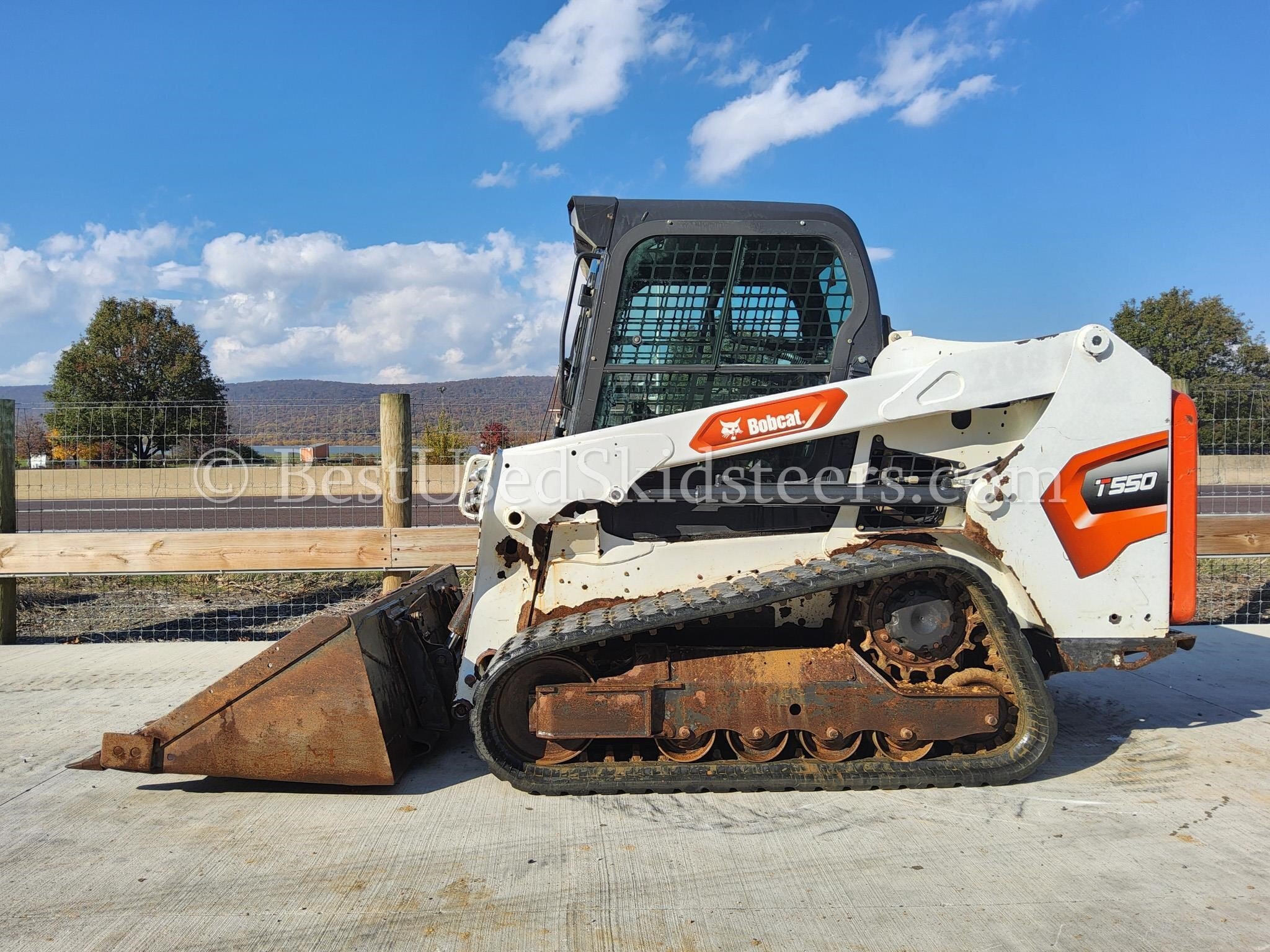 2021 Bobcat T550 Skid Steer