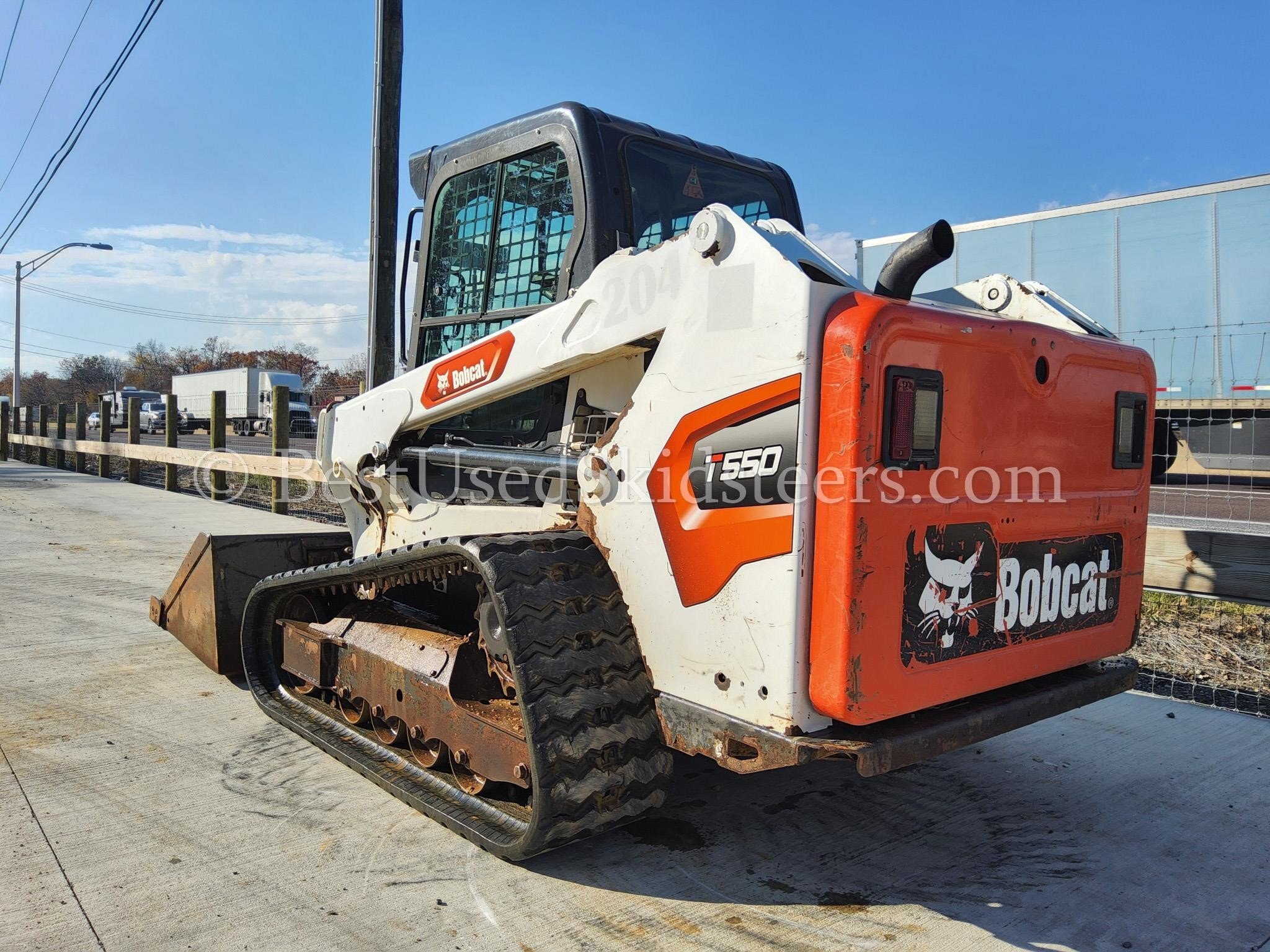 2021 Bobcat T550 Skid Steer