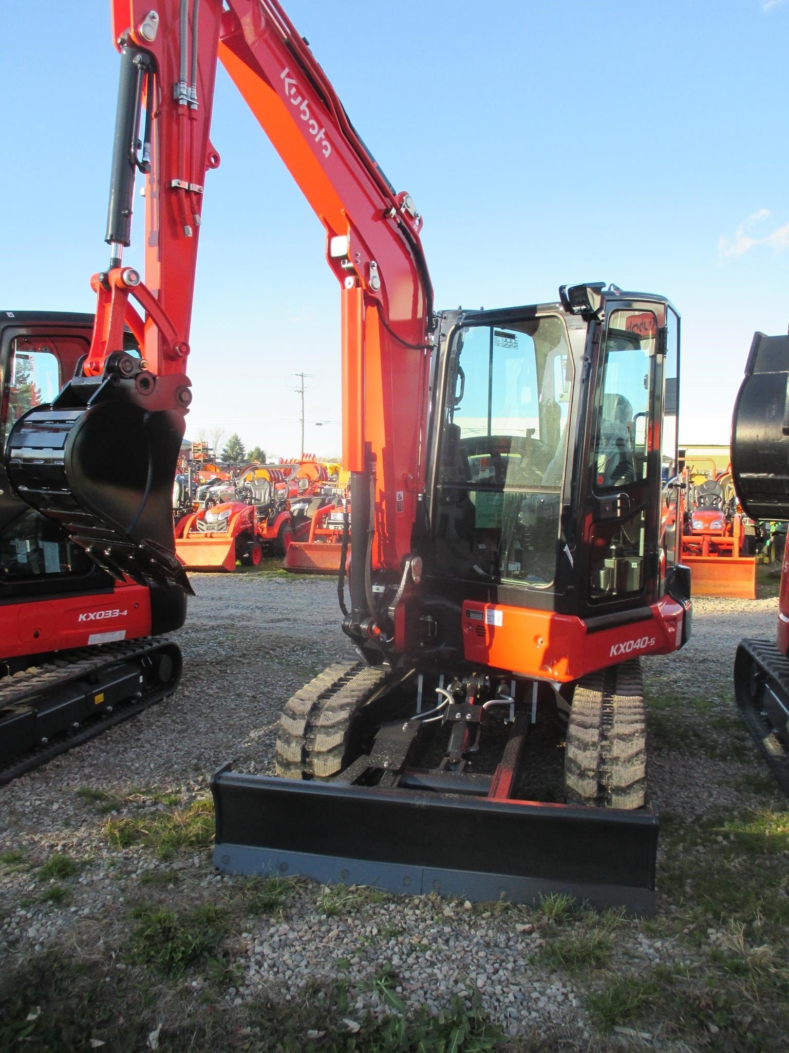 2026 Kubota KX040-5 Mini Excavator