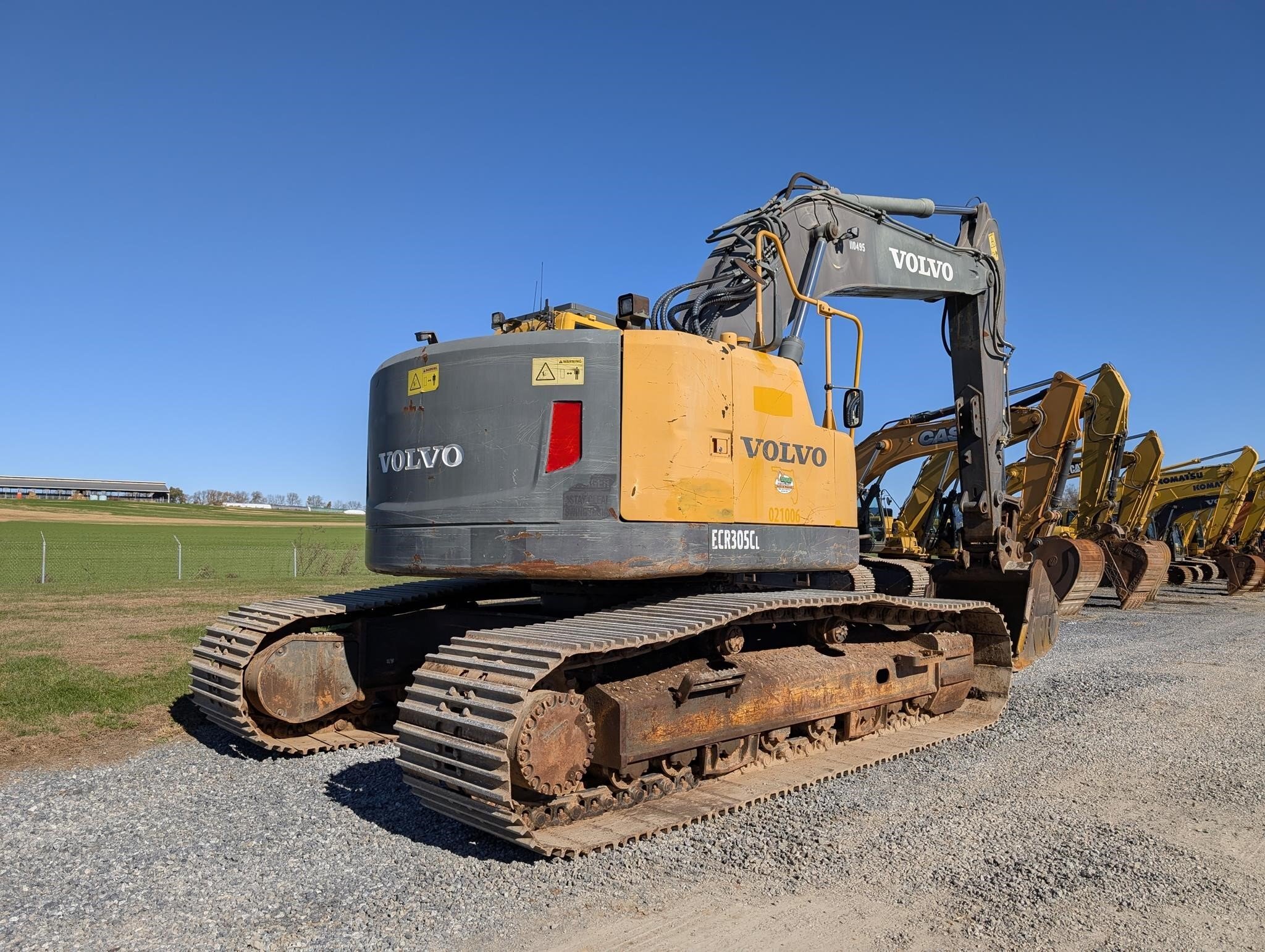 2015 Volvo ECR305CL Excavator