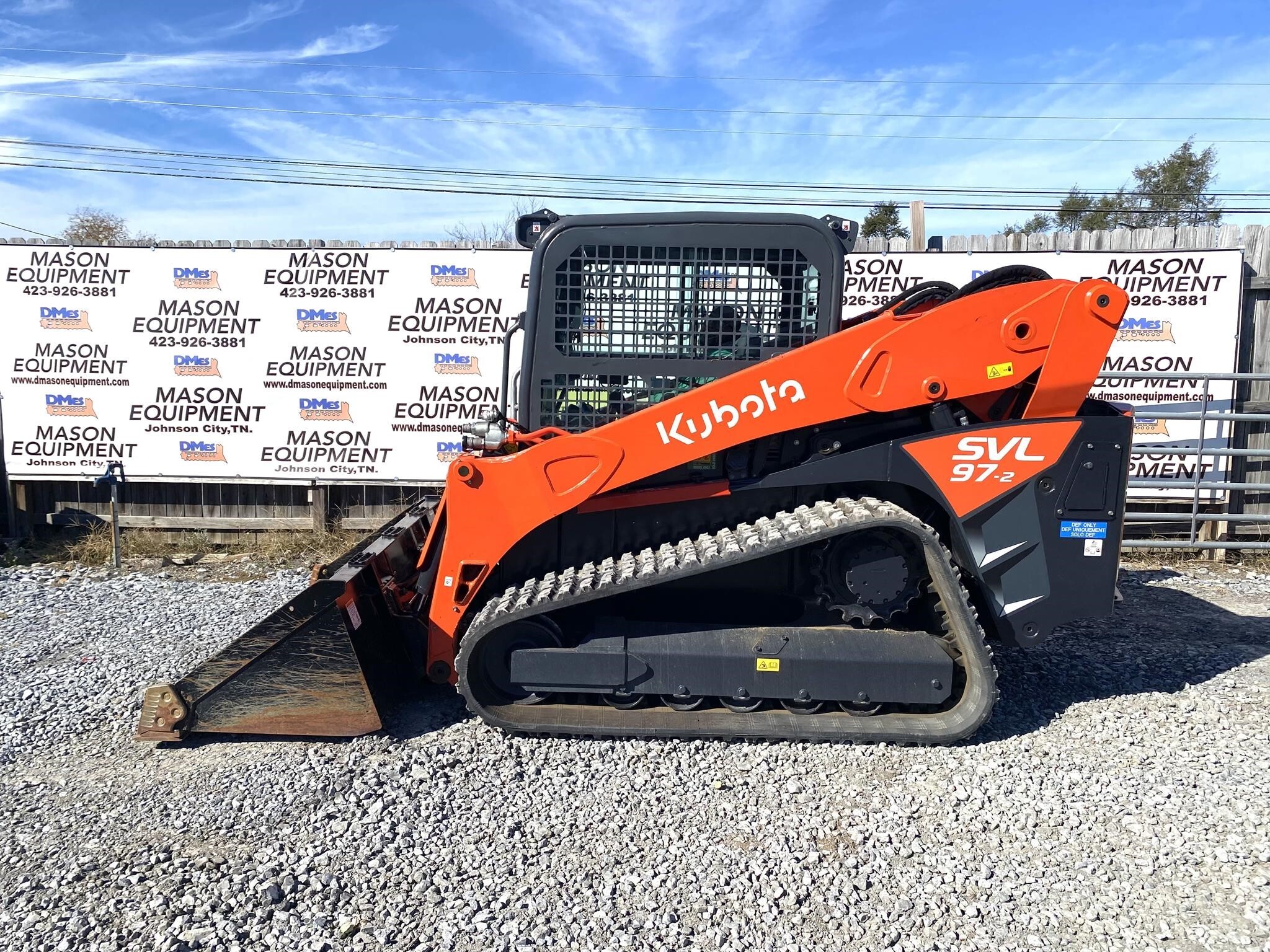 2023 Kubota SVL97-2 Skid Steer