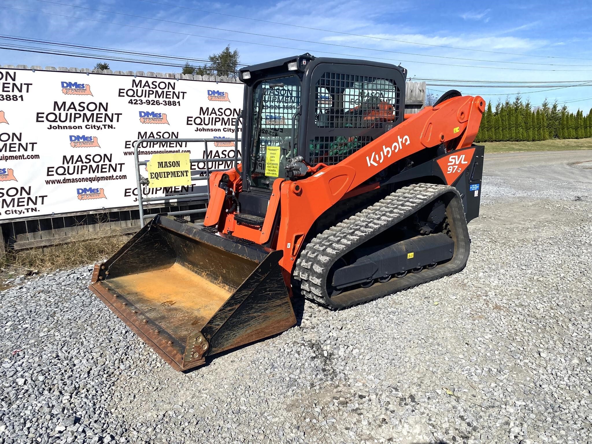 2023 Kubota SVL97-2 Skid Steer