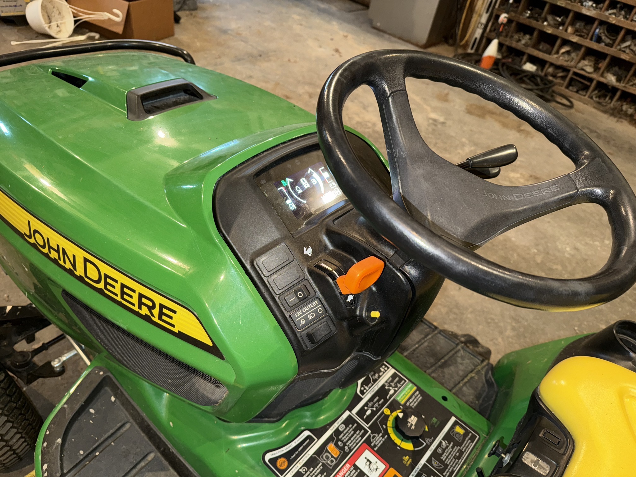 2019 John Deere X734 Lawn Mower
