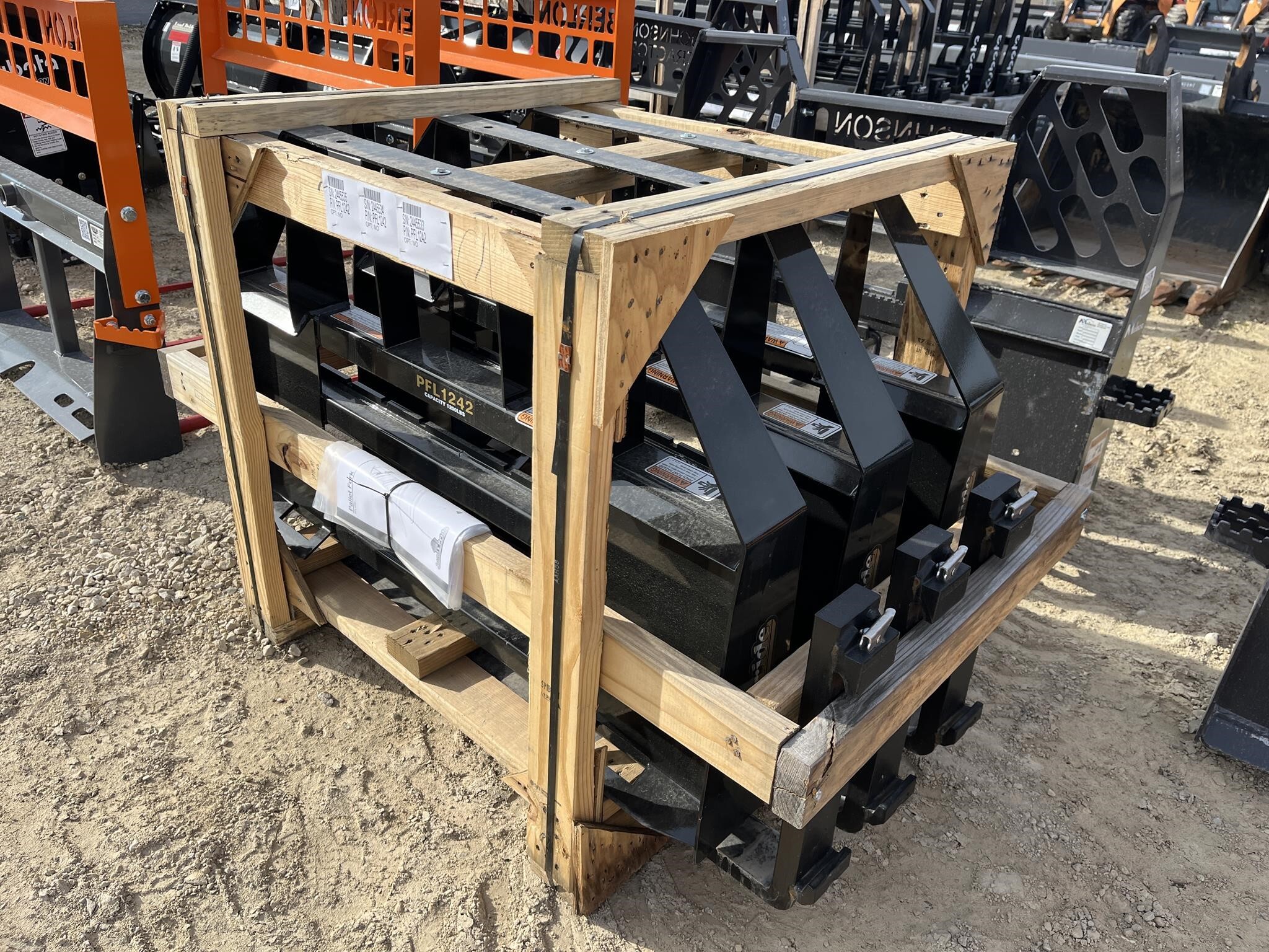 2025 Land Pride PFL1242 Loader and Skid Steer Attachment