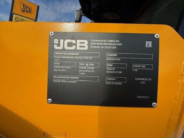2025 JCB 3TS-8T Skid Steer