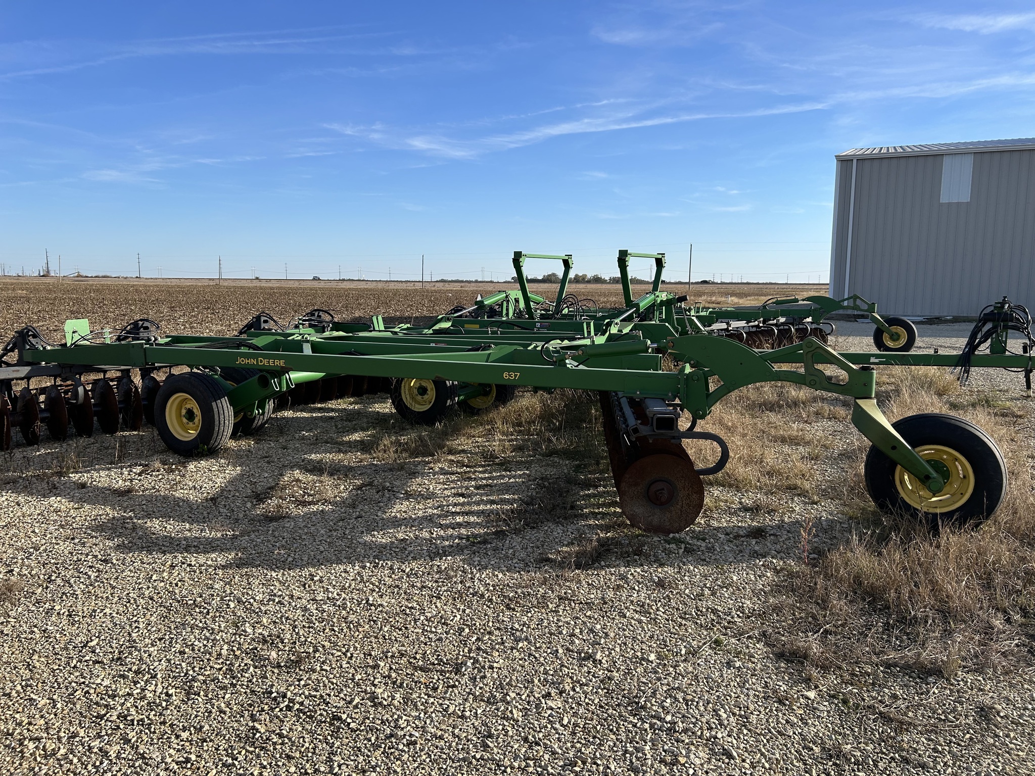 2008 John Deere 637 Disk