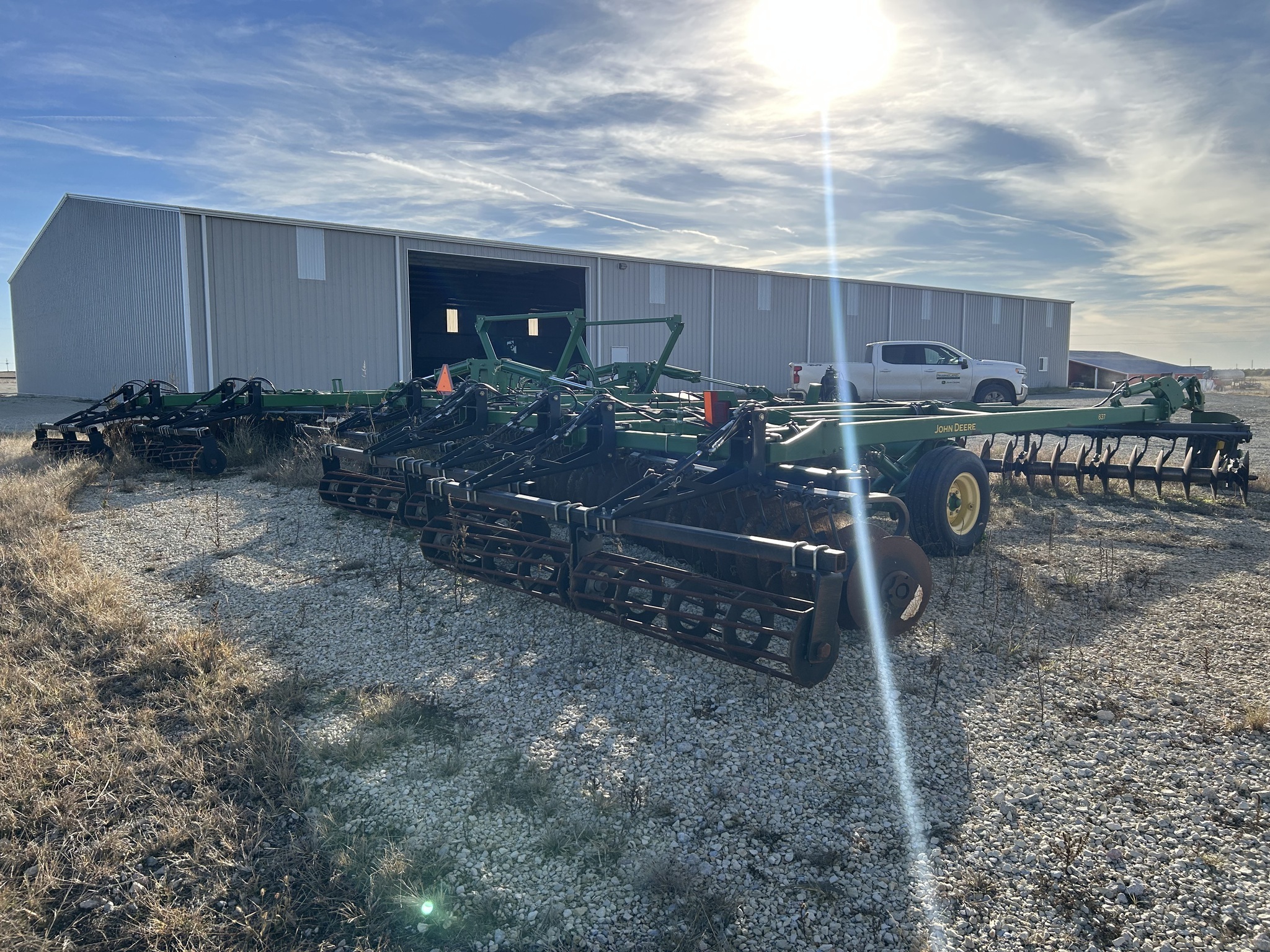 2008 John Deere 637 Disk