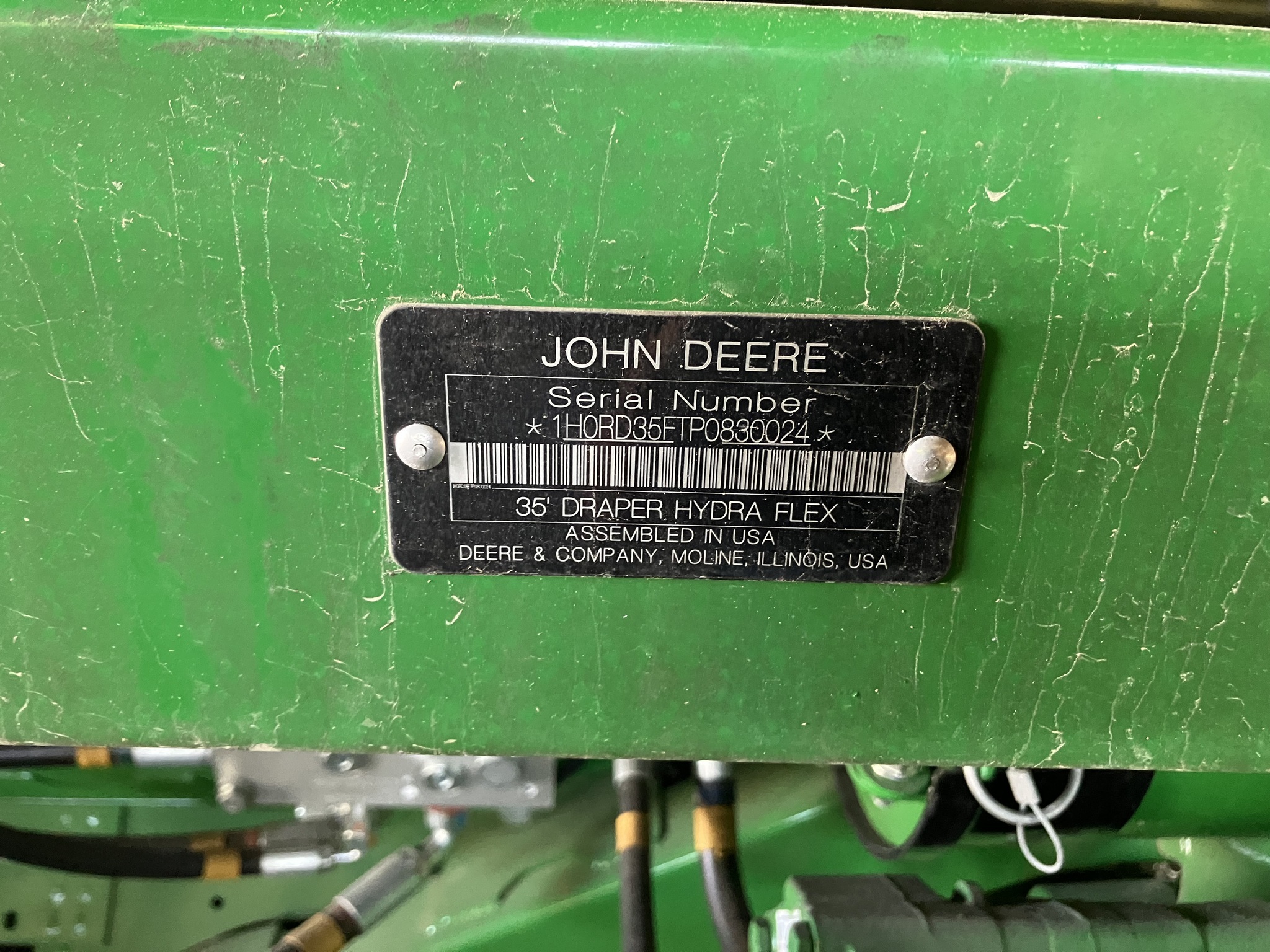2024 John Deere RD35F Platform