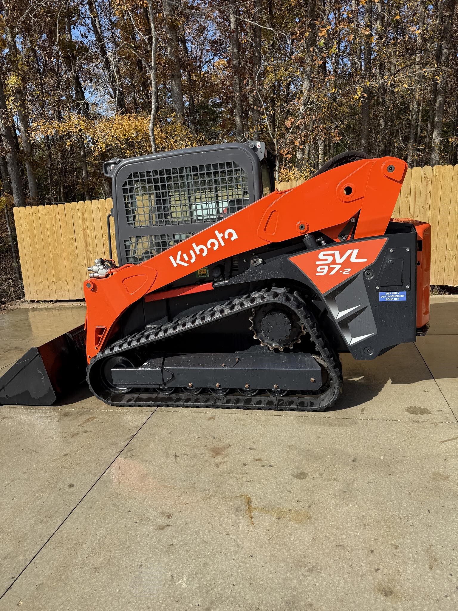 2023 Kubota SVL97-2 Skid Steer
