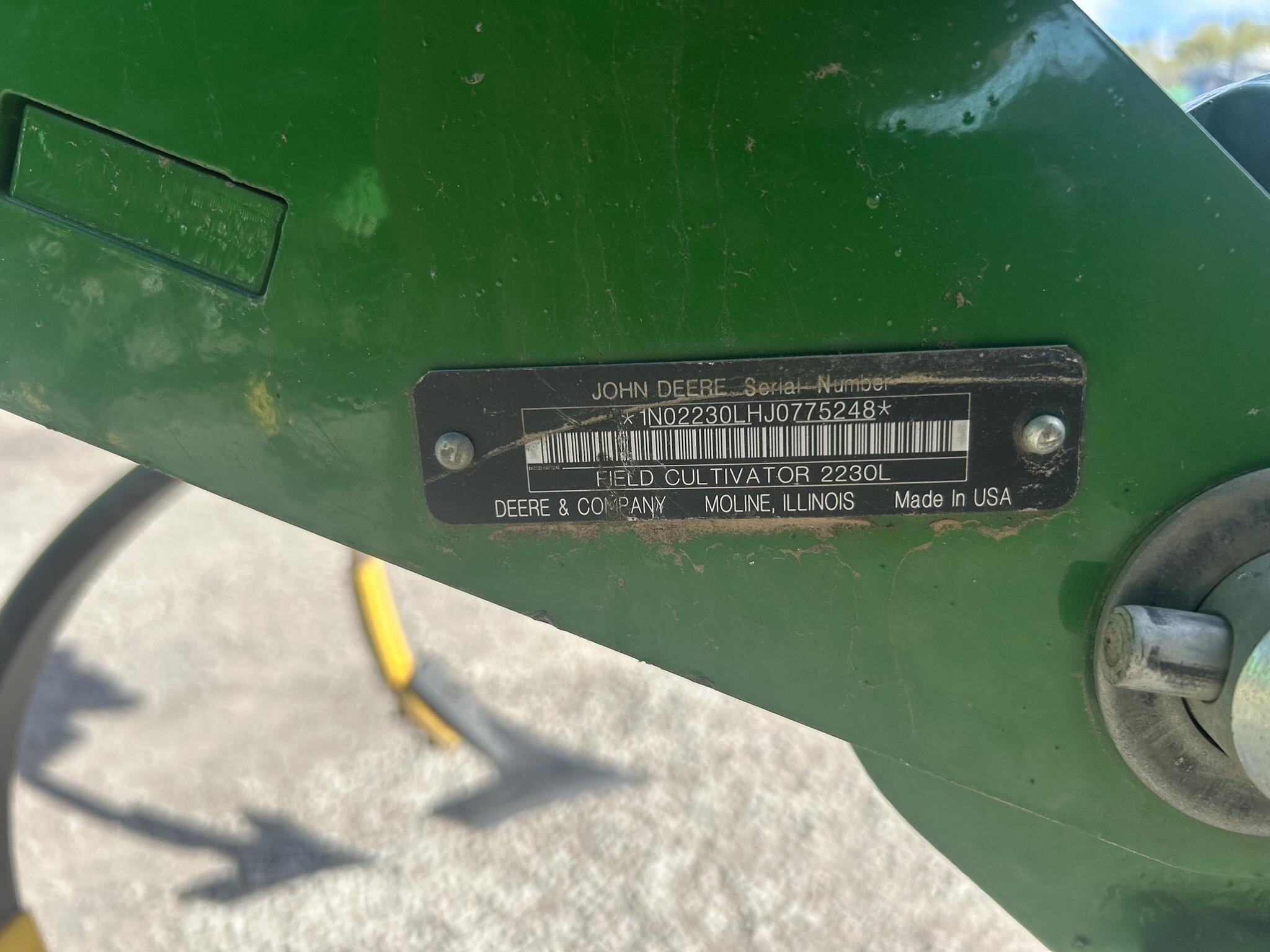 2018 John Deere 2230LL  38'6" Field Cultivator