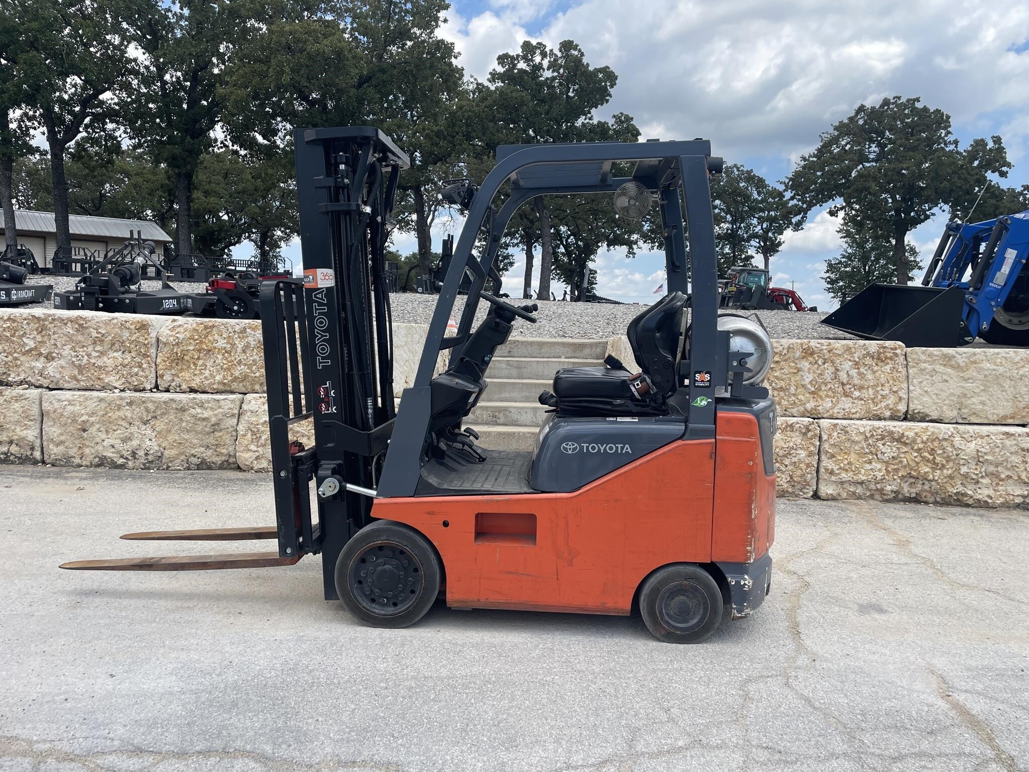 2023 Toyota 8FGU15 Forklift