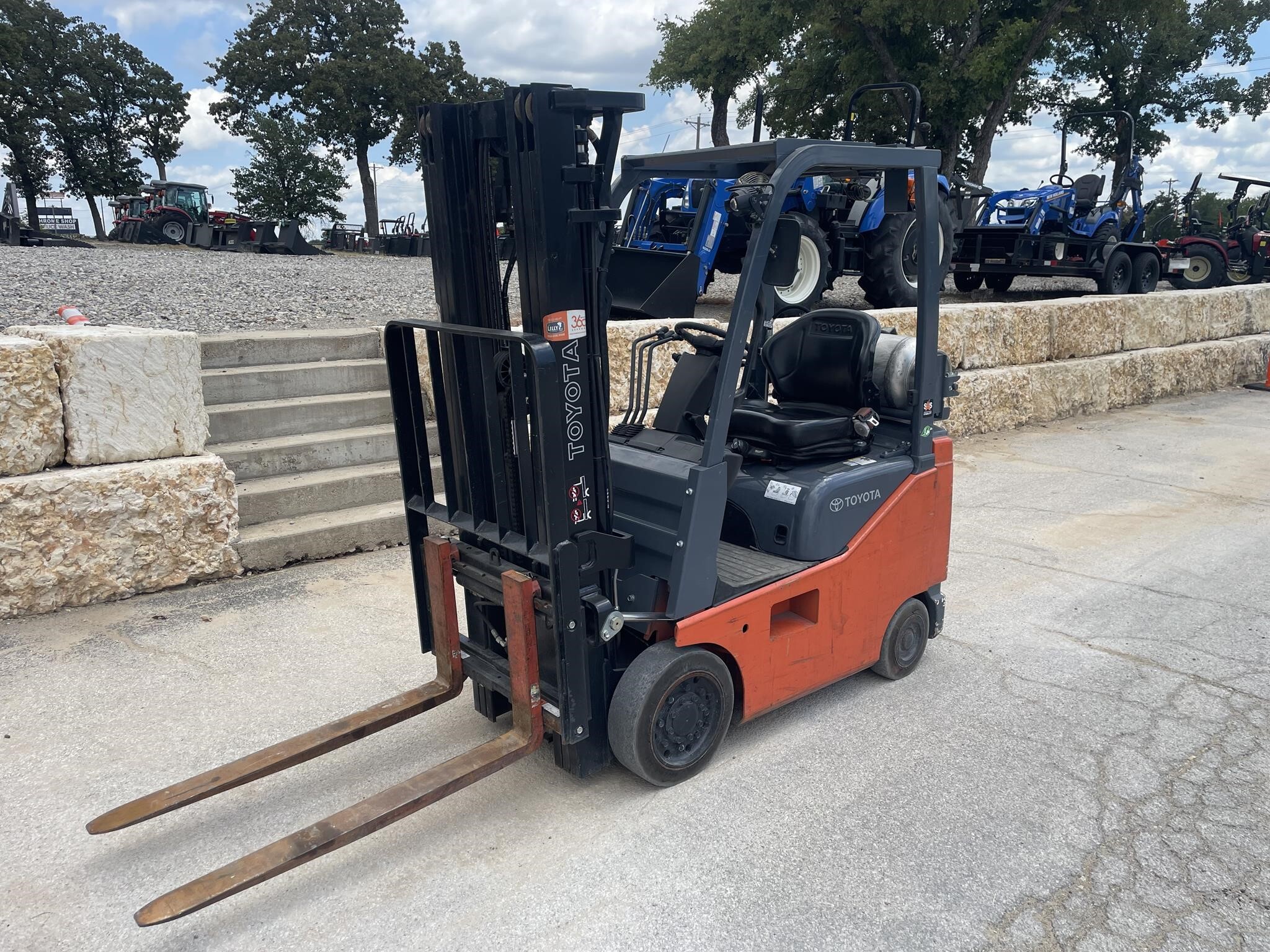 2023 Toyota 8FGU15 Forklift