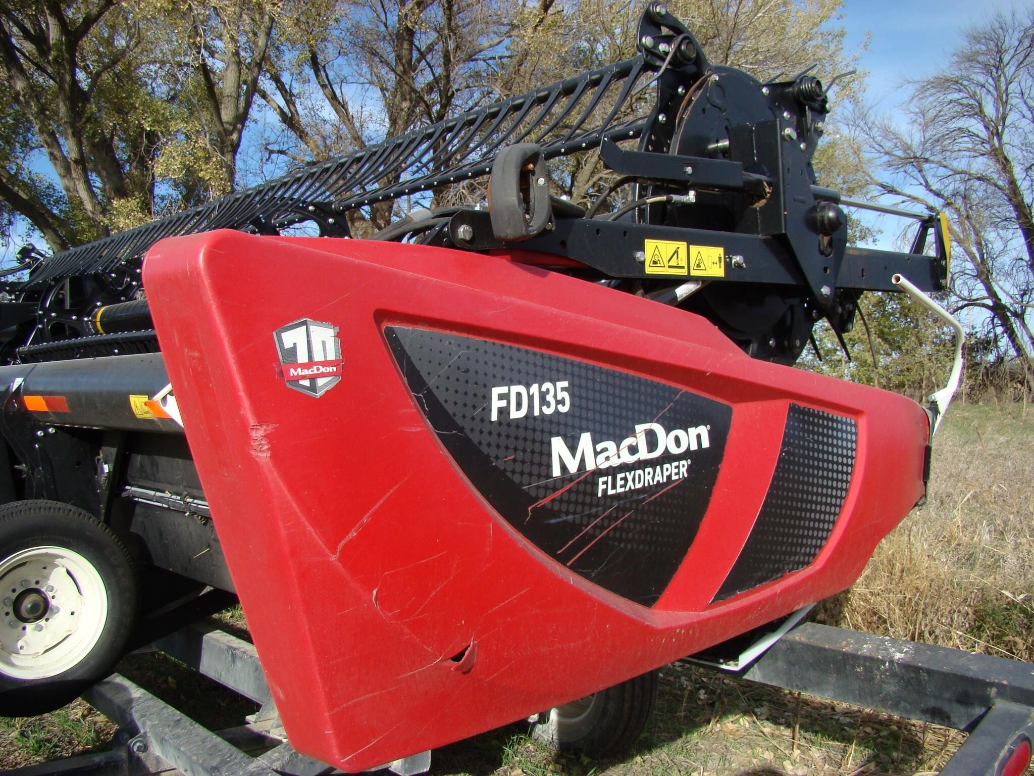 2019 MacDon FD135 Platform