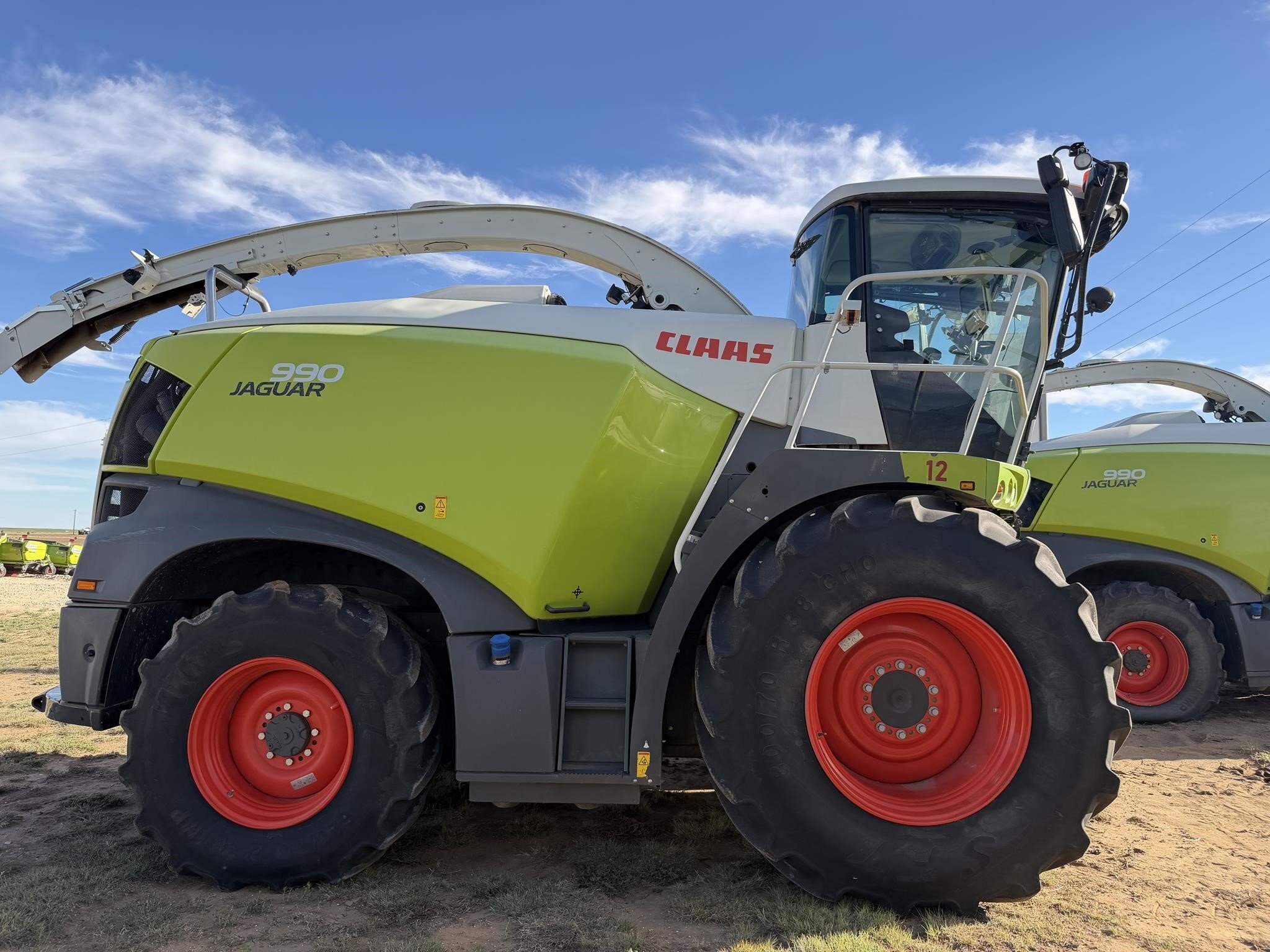 2022 Claas JAGUAR 990 Self-Propelled Forage Harvester