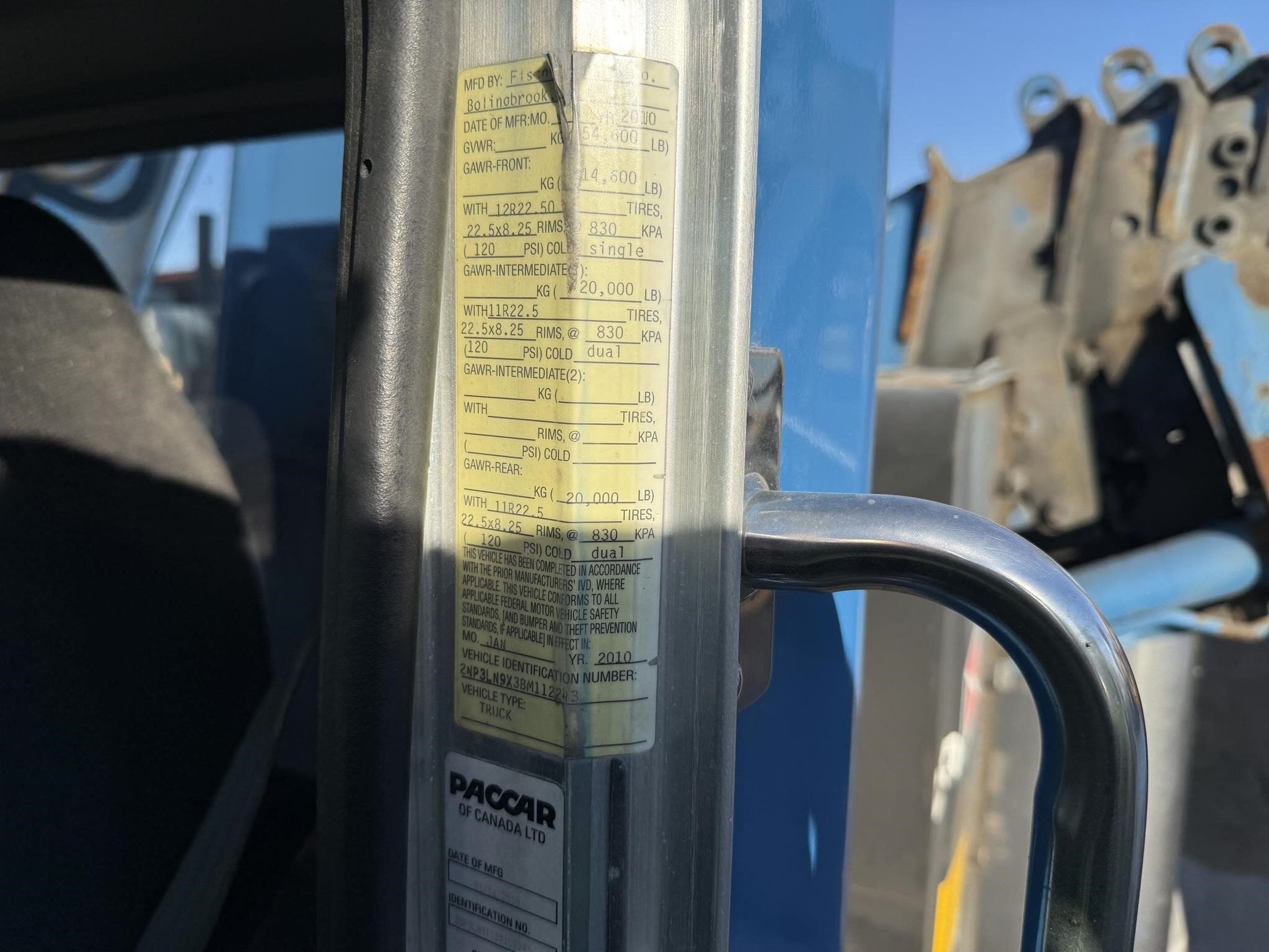 2011 AMCO VEBA 815-5S Crane