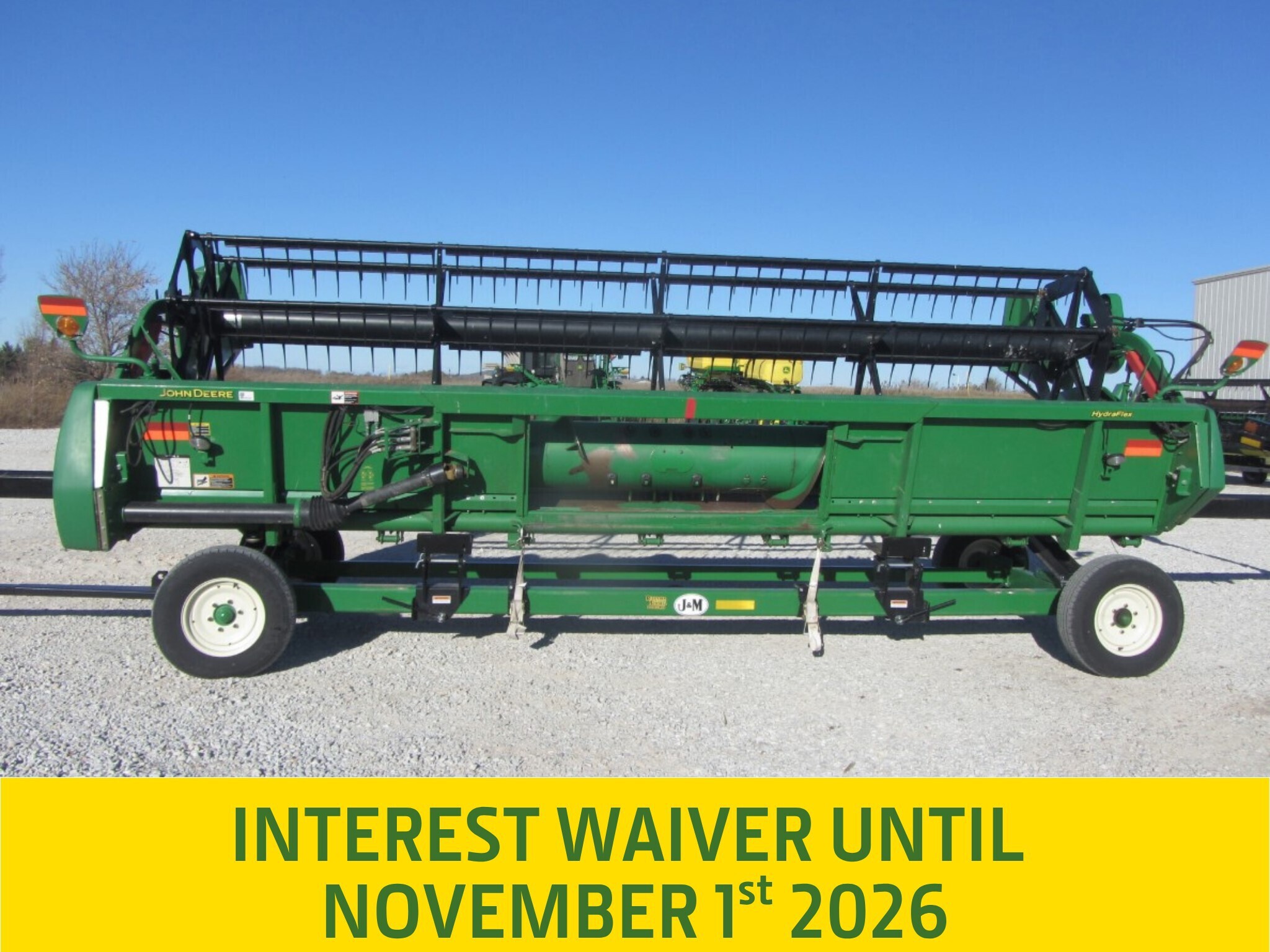 2016 John Deere 620F Platform