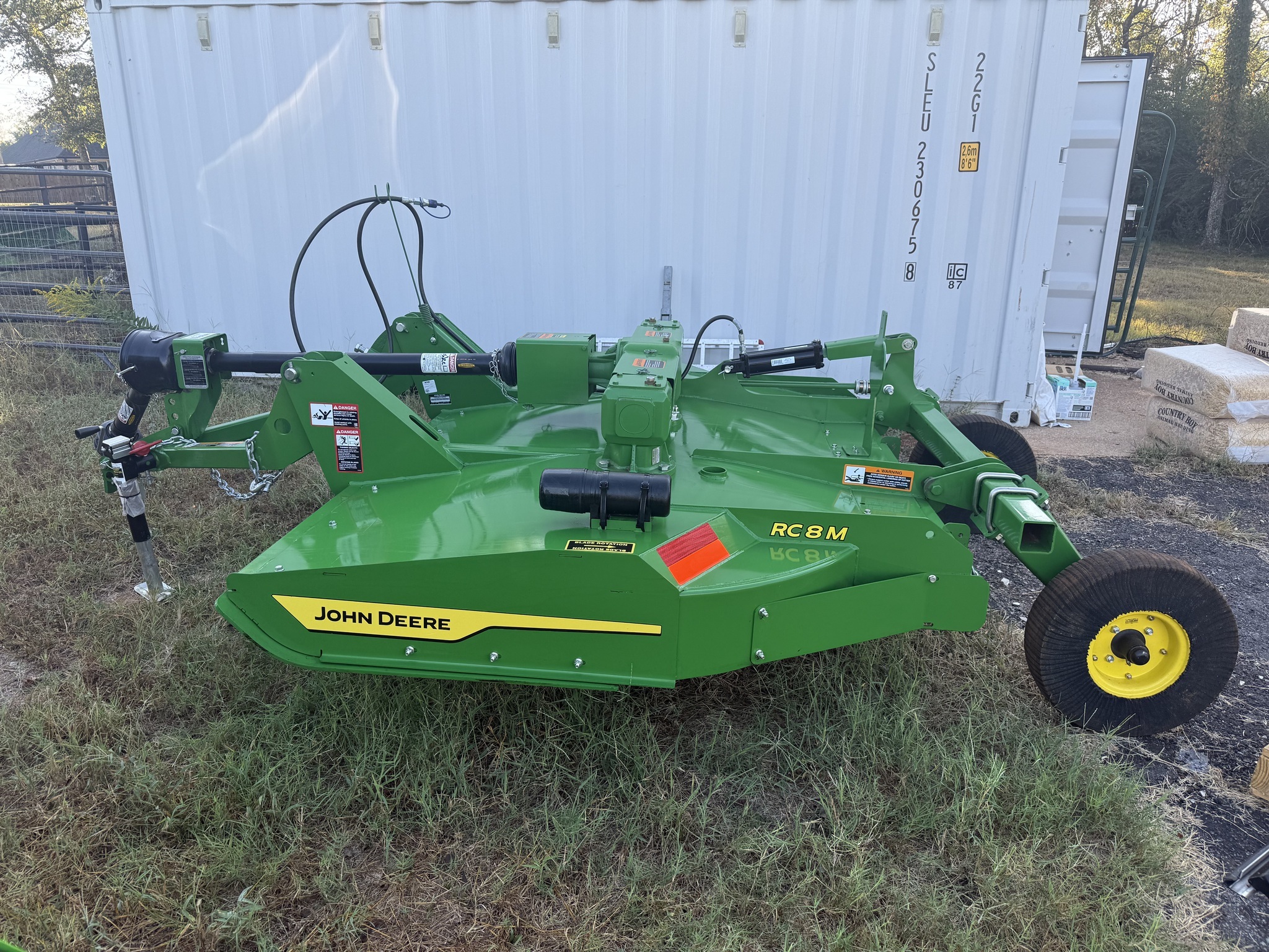 2024 John Deere RC8M Rotary Cutter - $9,500 | Machinery Pete