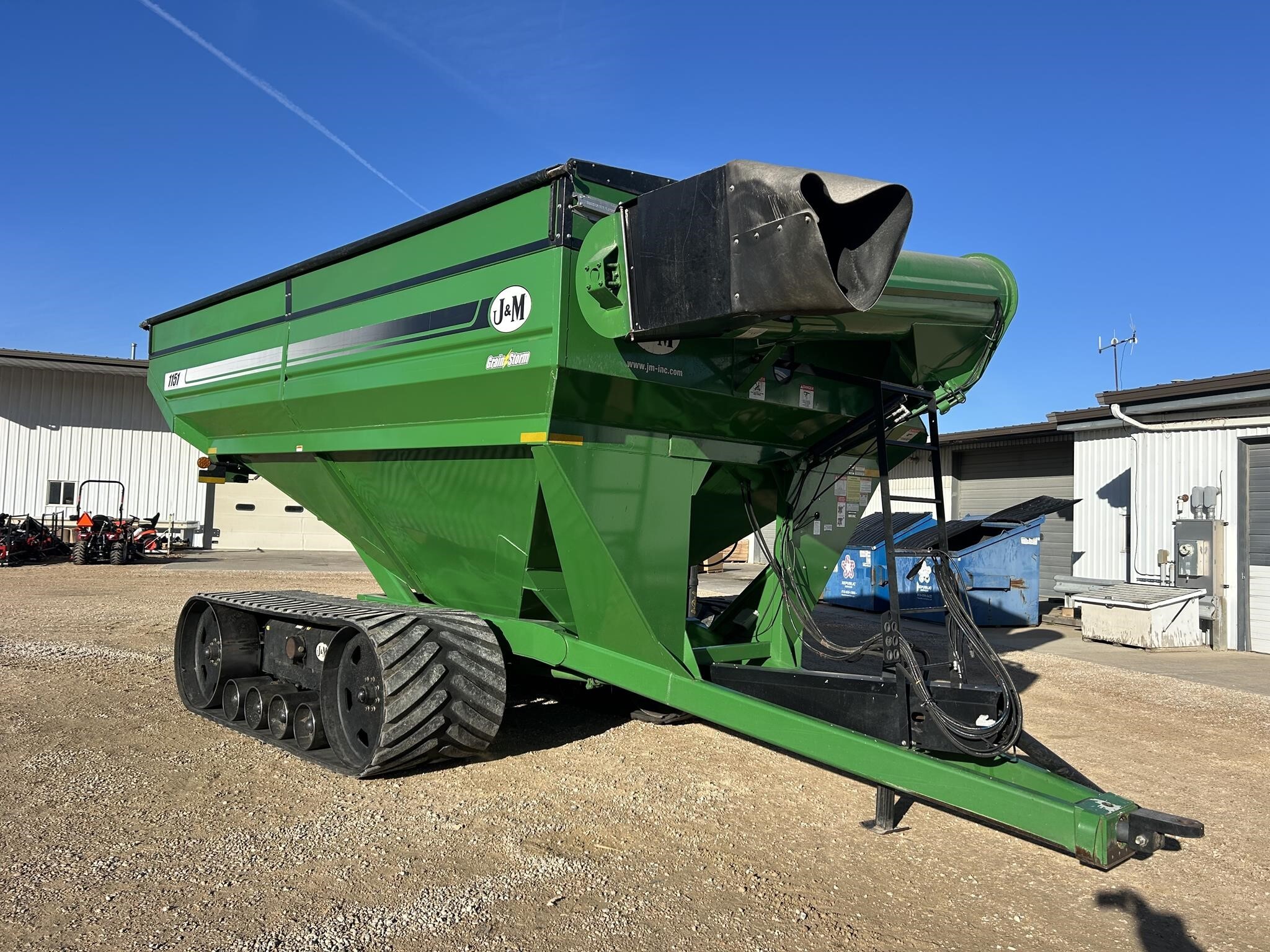2014 J&M 1151-22 Grain Cart